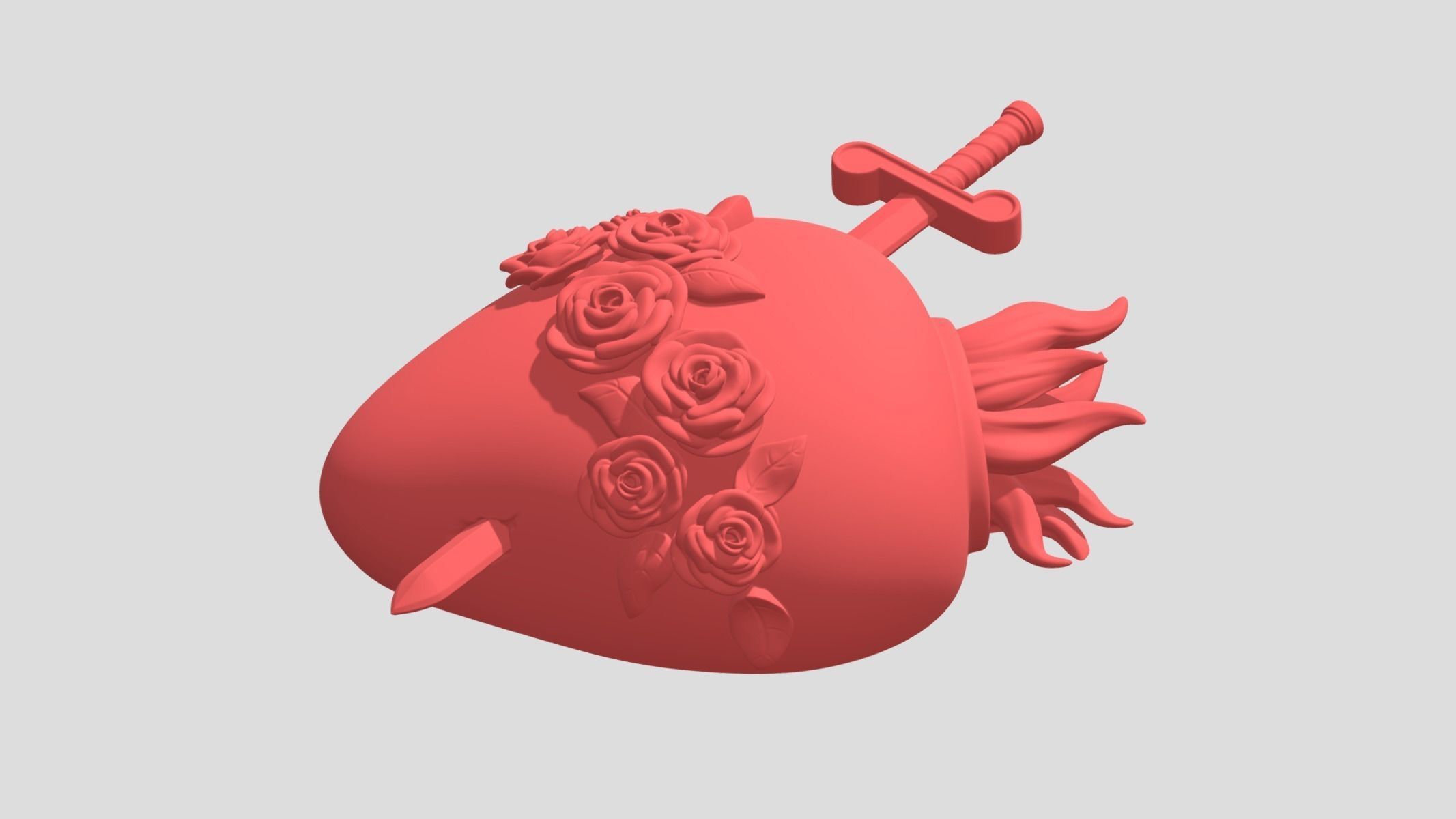 3 Sacred Hearts Collection 3D print model_2
