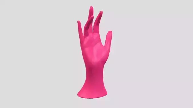 Jewelry Hand Holder 3D print model