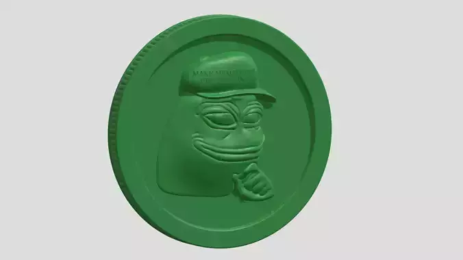 Pepe Coin 3D print model