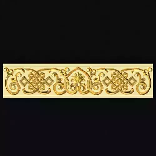 Central decor ornament for furniture