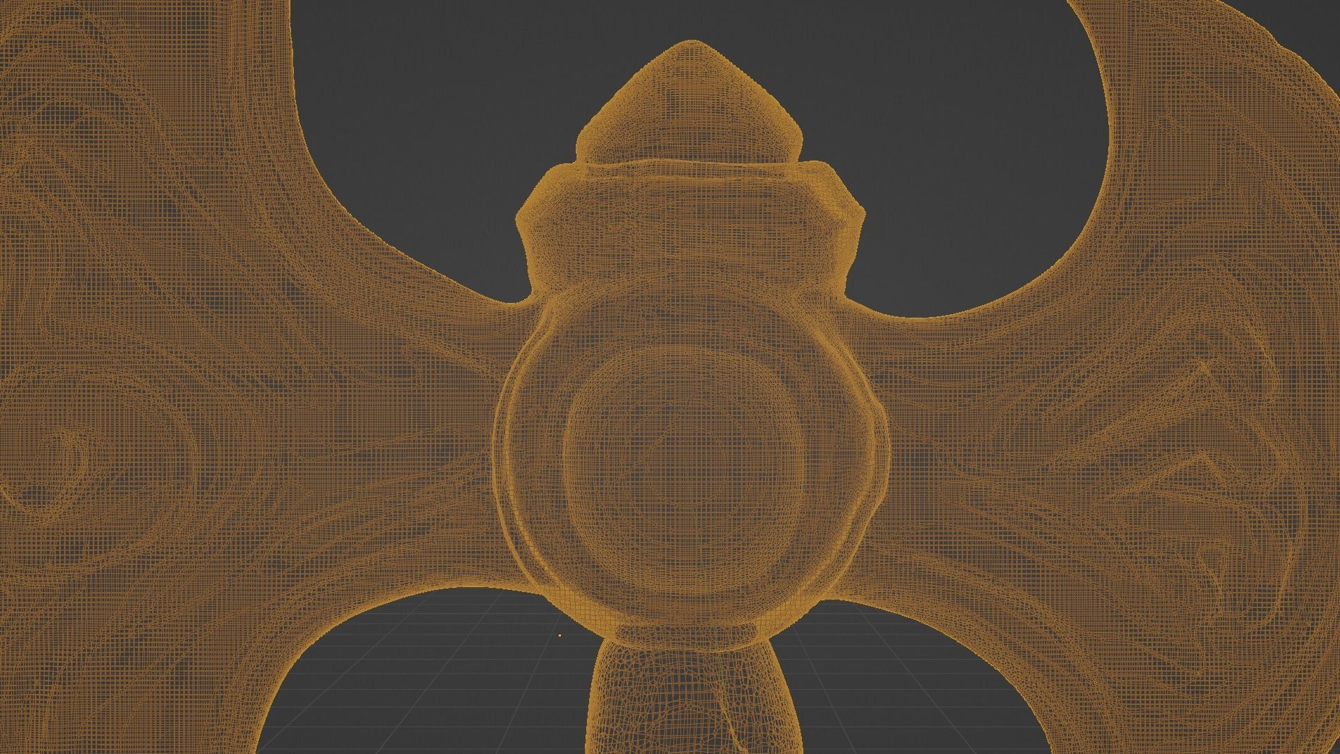 3d printable axe stylized  3D print model_23