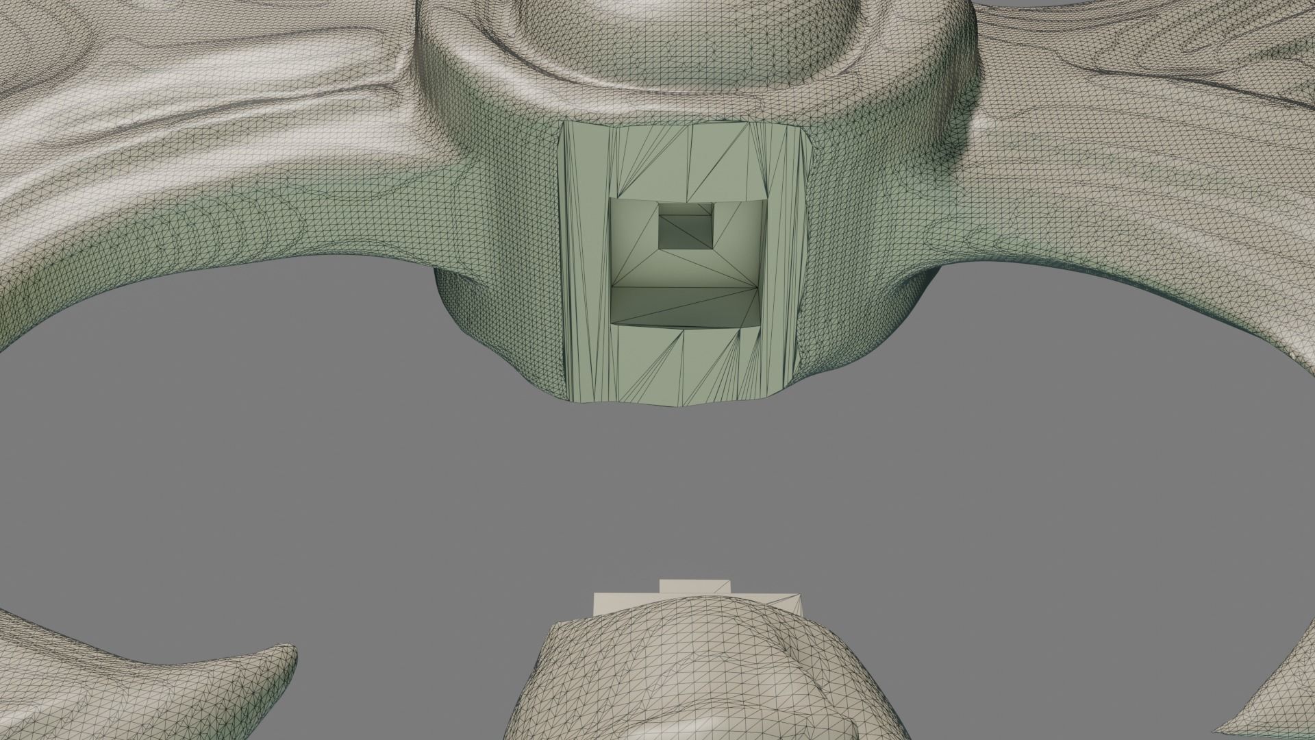 3d printable axe stylized  3D print model_1