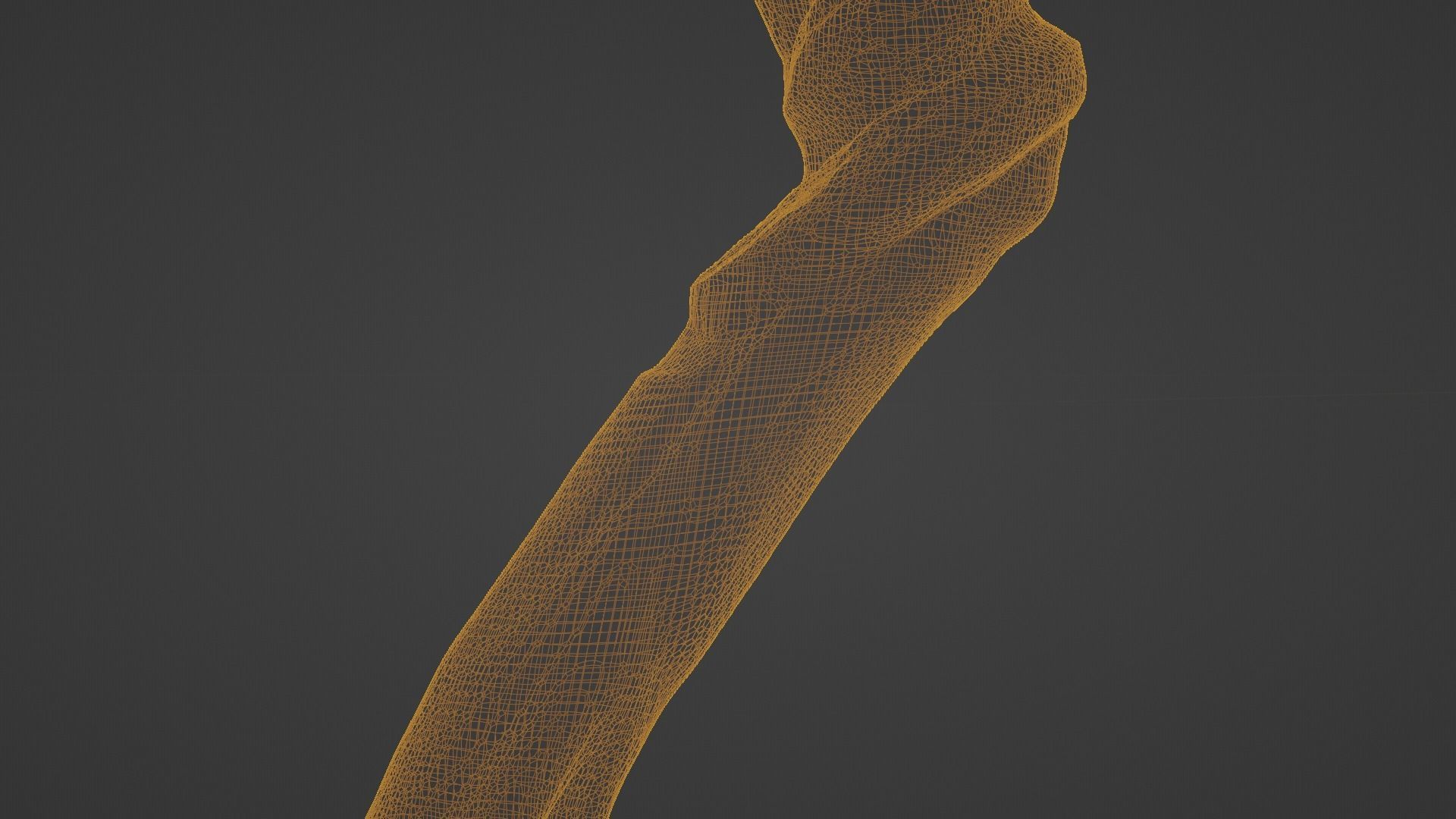 3d printable axe stylized  3D print model_20