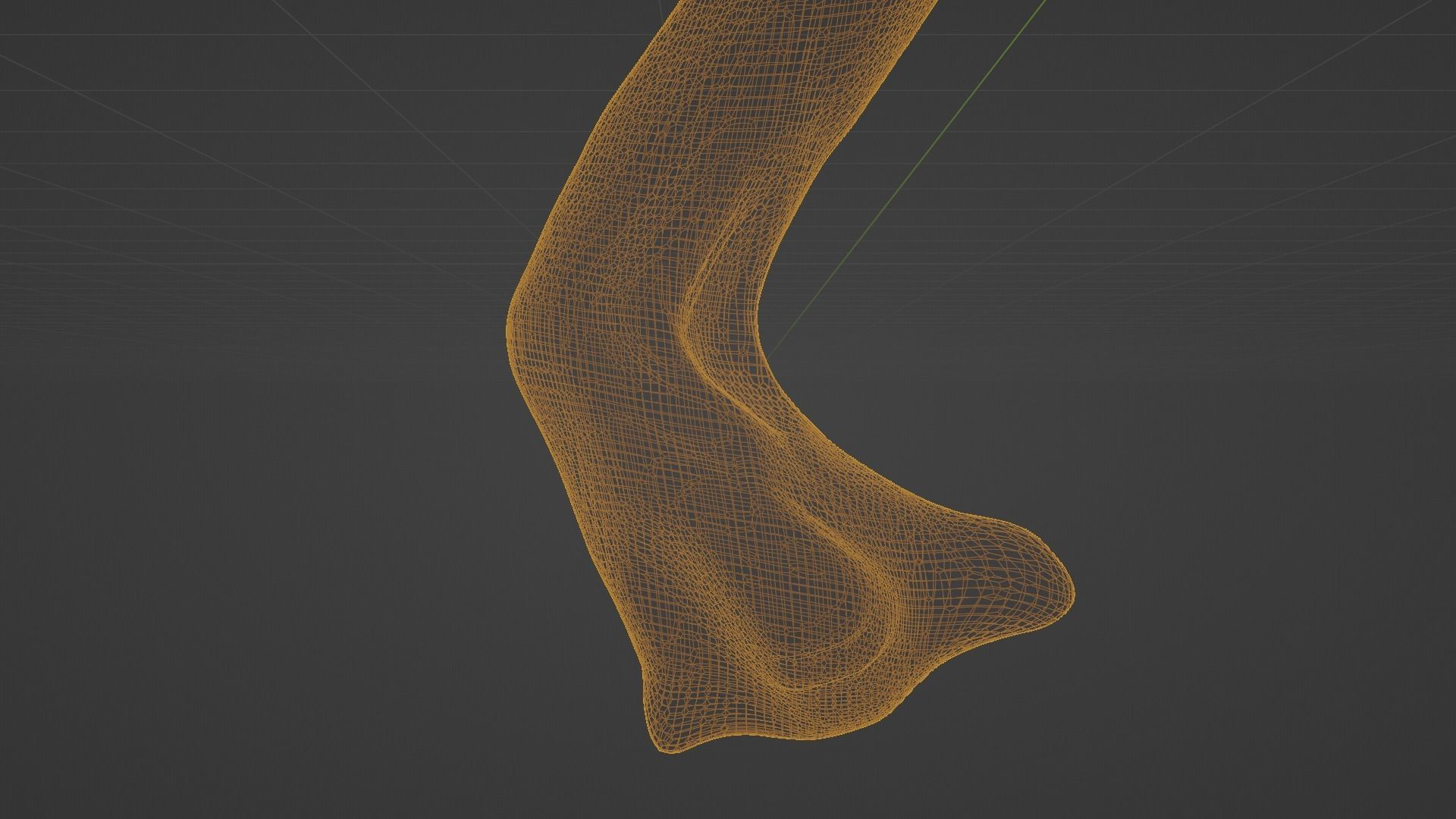 3d printable axe stylized  3D print model_19