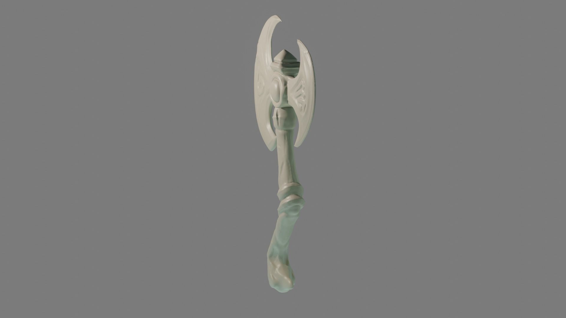 3d printable axe stylized  3D print model_3