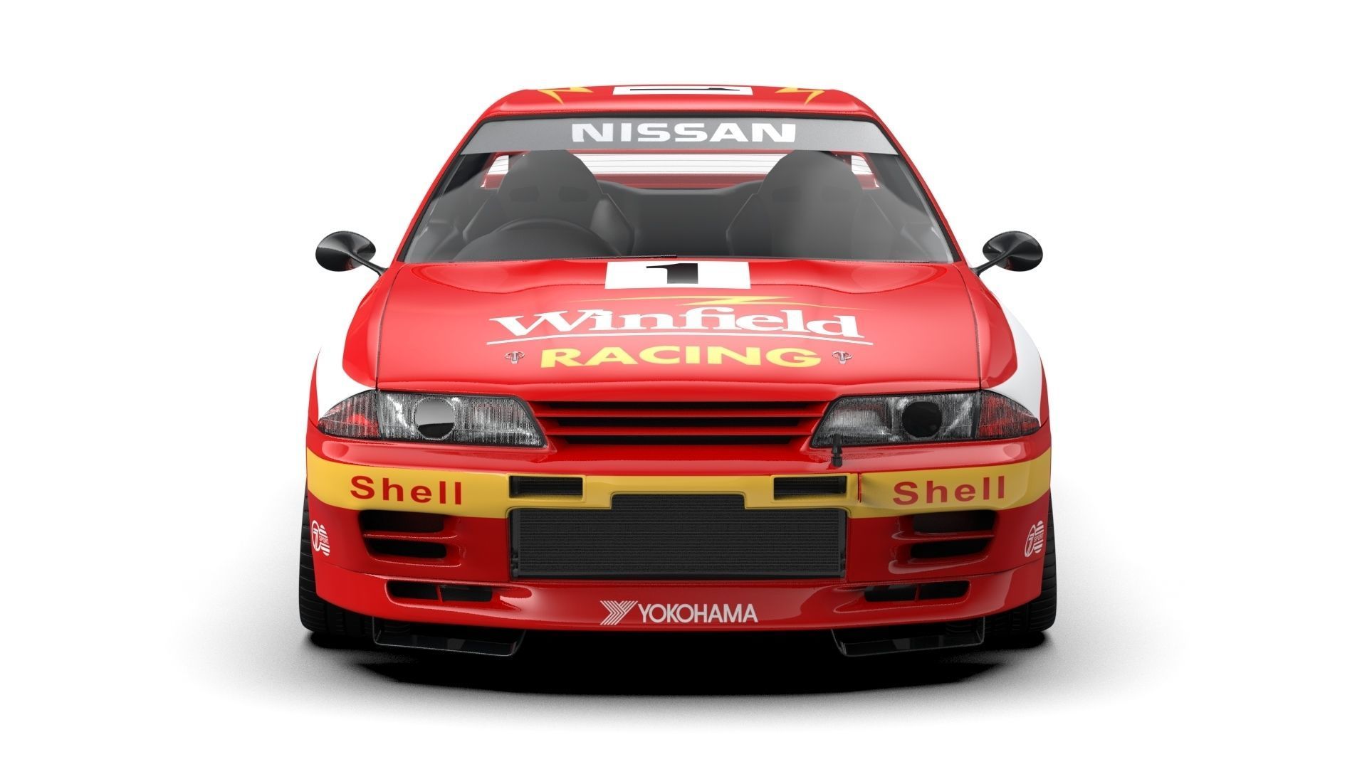 Nissan Skyline GTR R32 Winfield Racing 3D model | CGTrader