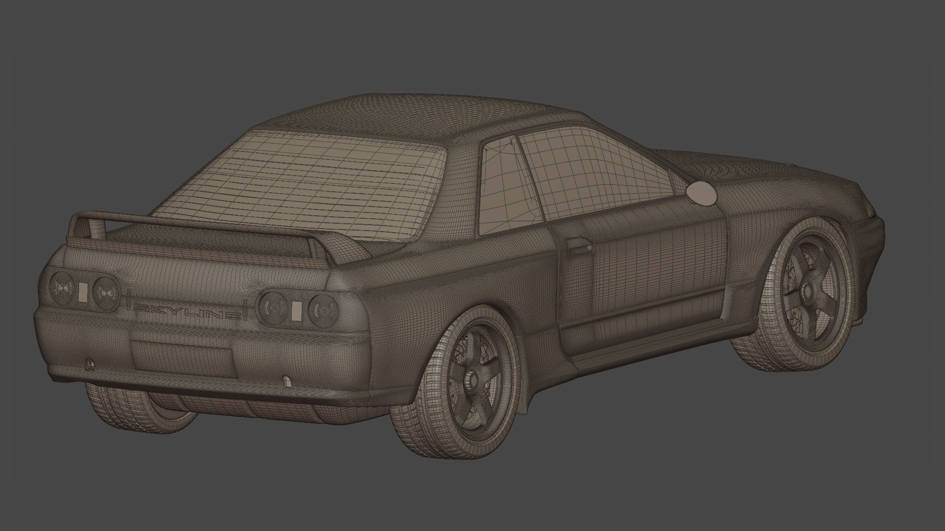Nissan Skyline GTR R32 Winfield Racing 3D model | CGTrader