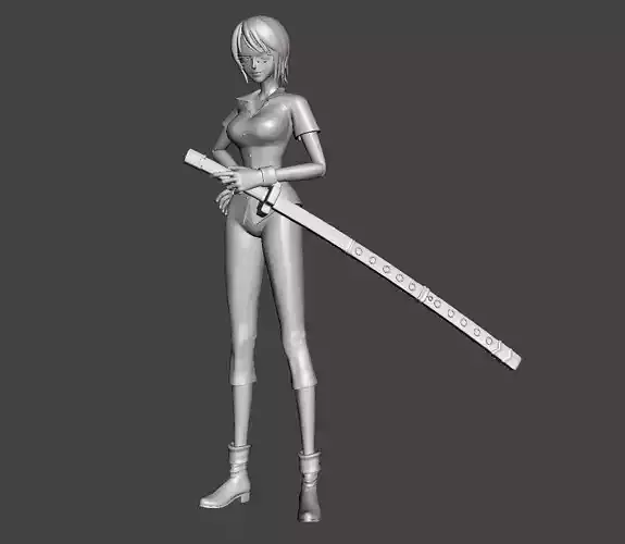 Tashigi 3D Model 3D print model