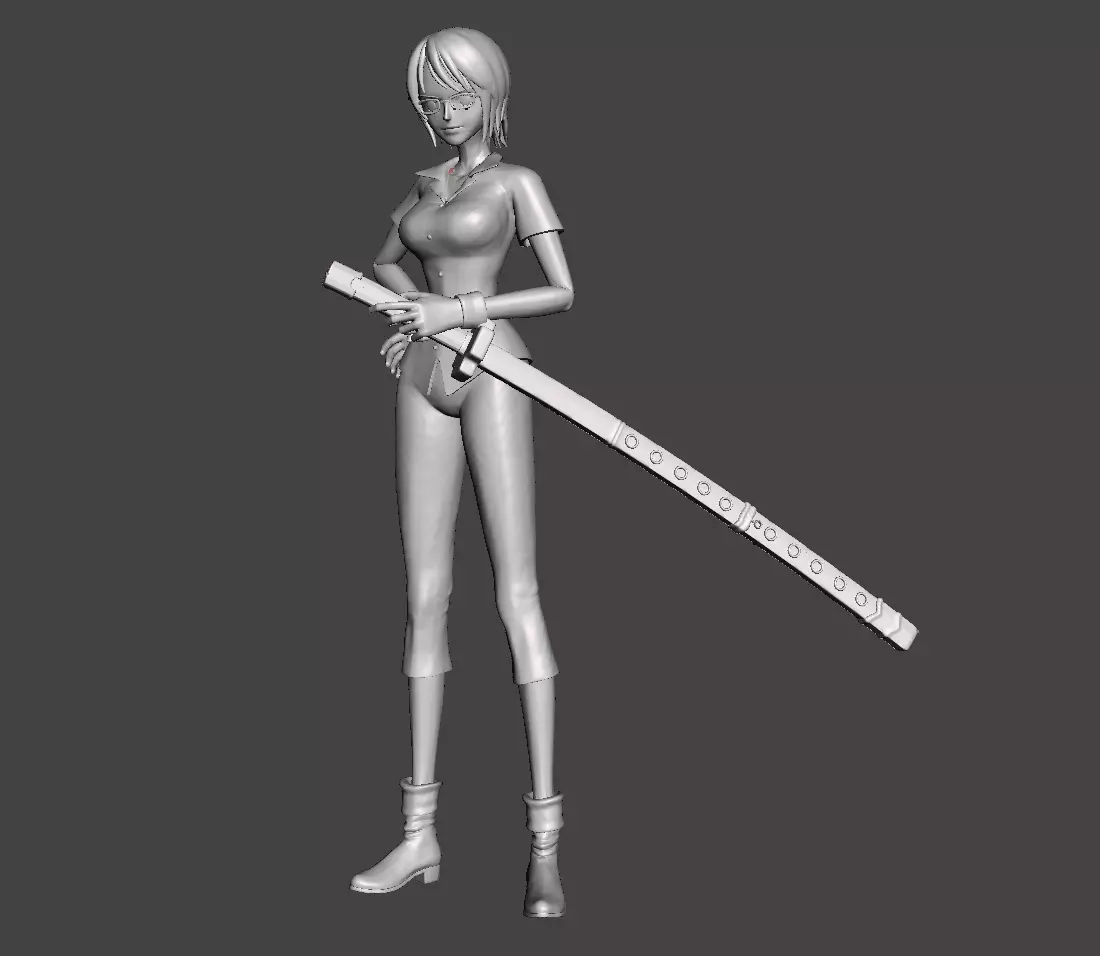 Tashigi 3D Model 3D print model_0