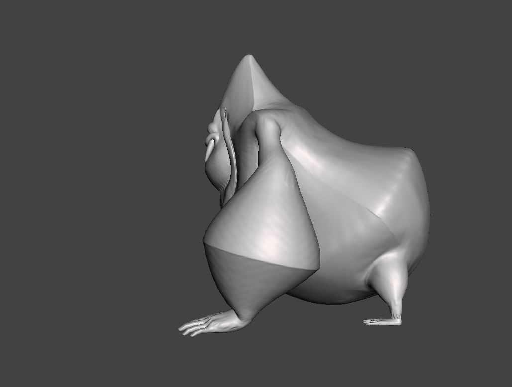 Giant Ape one piece 3D Model 3D print model_1