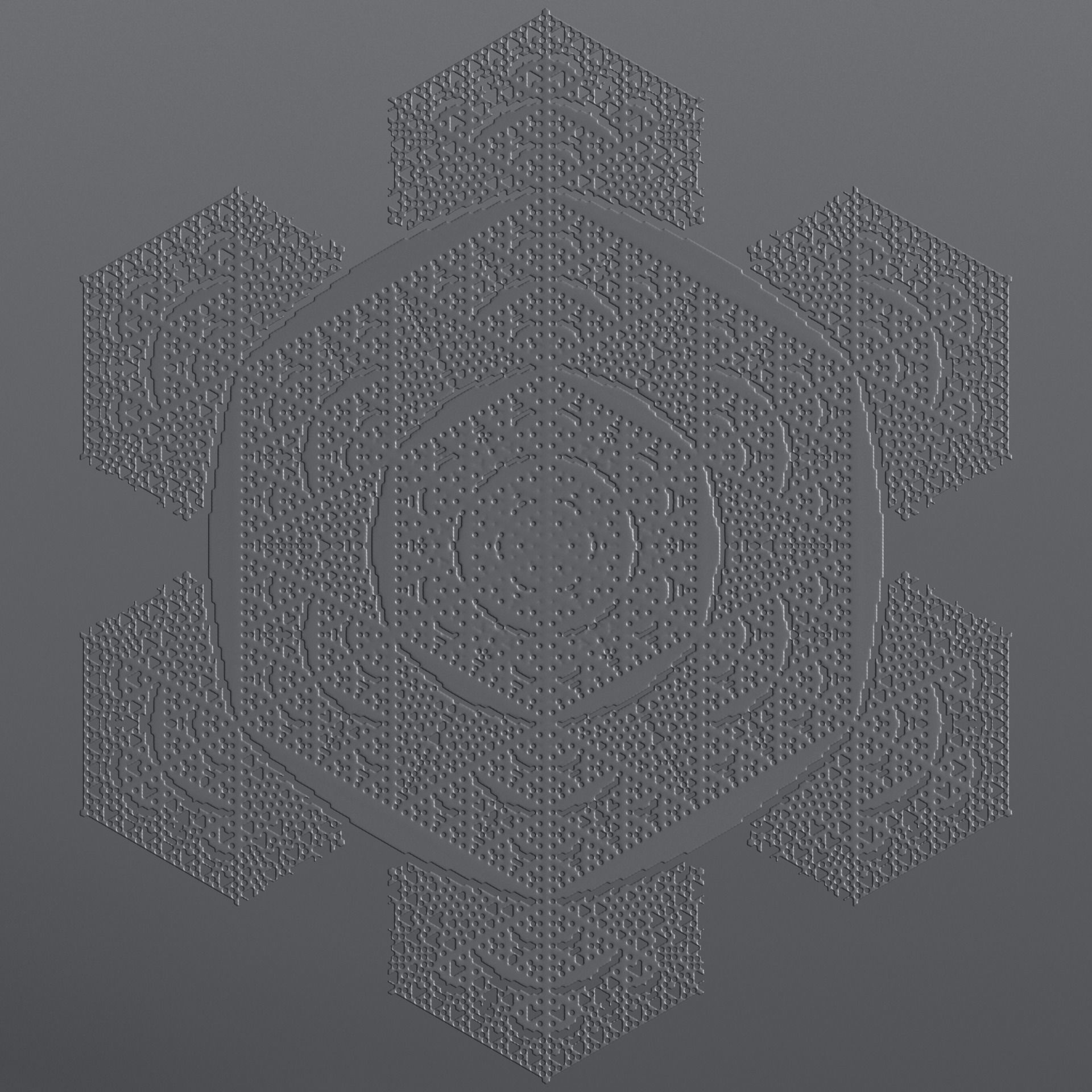 Snowflakes 3D model_148