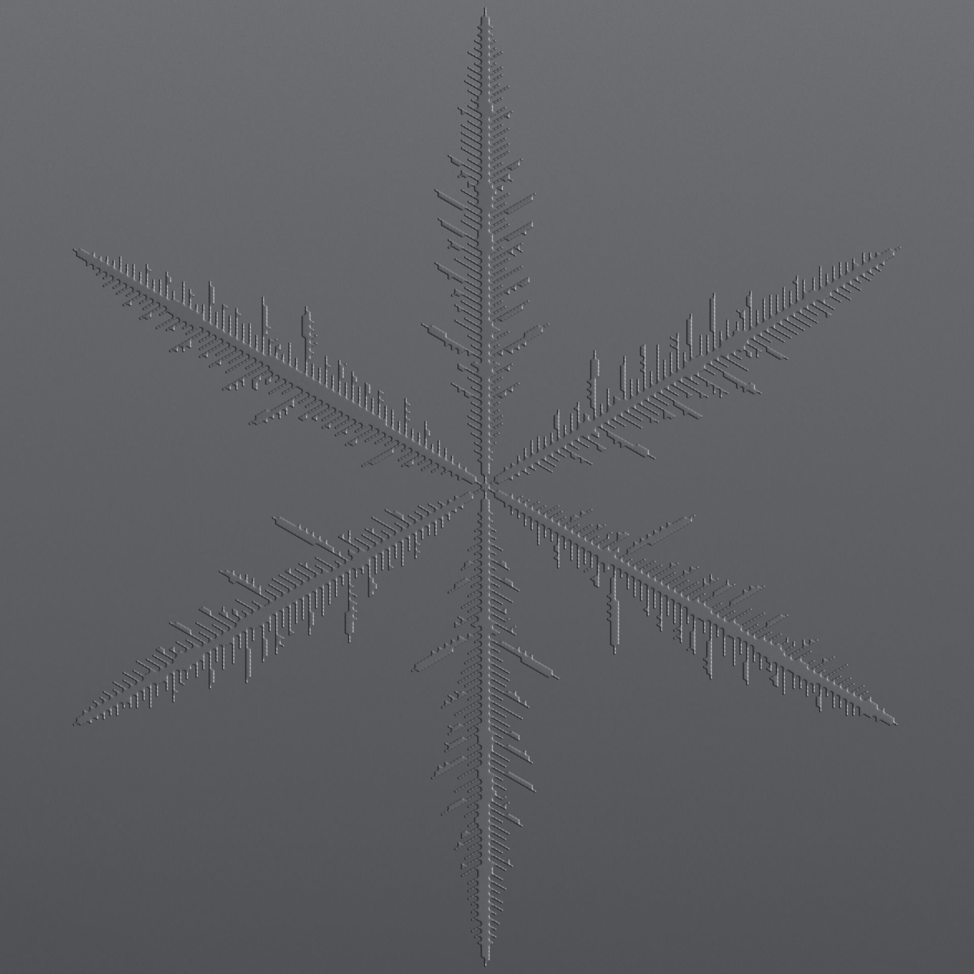 Snowflakes 3D model_103