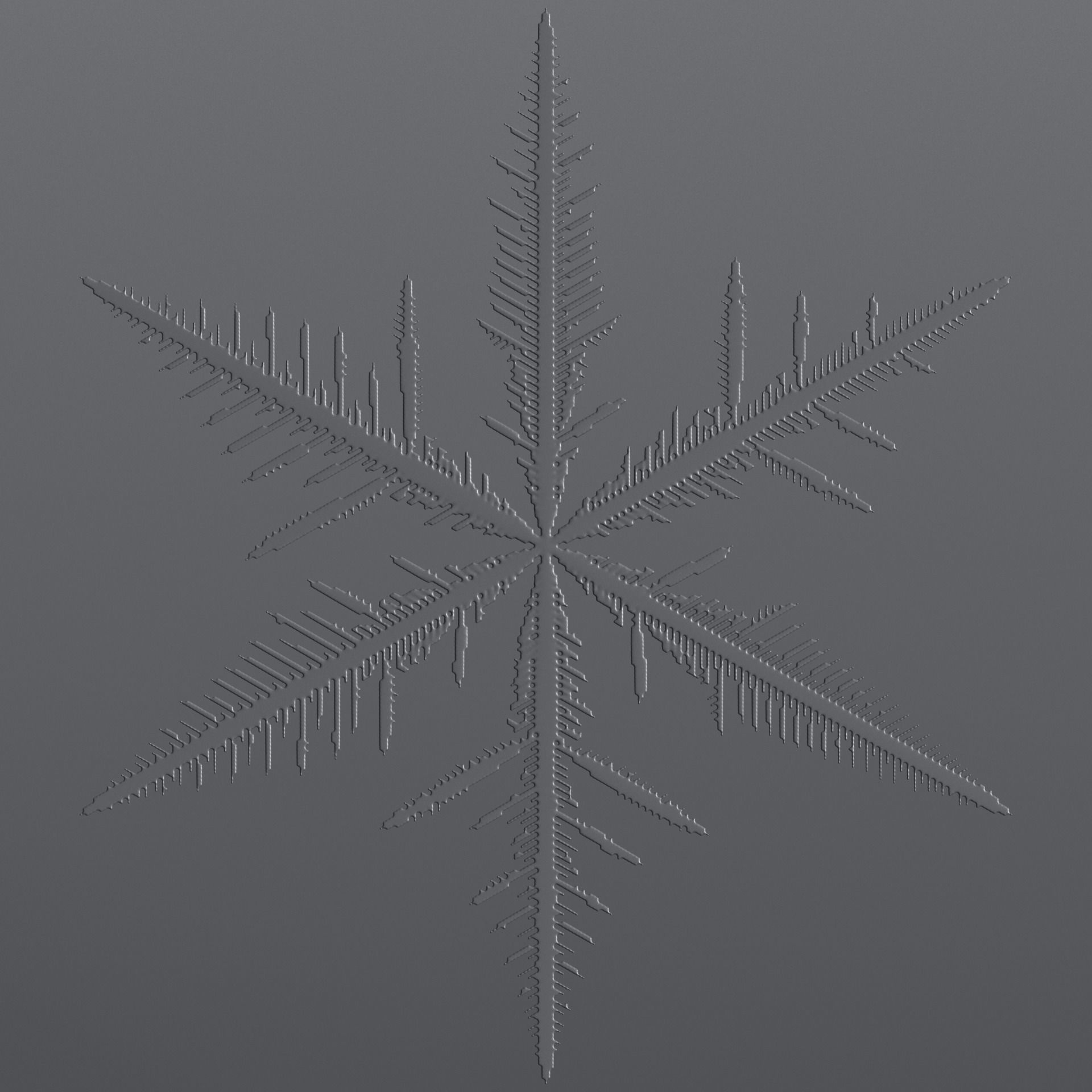 Snowflakes 3D model_112
