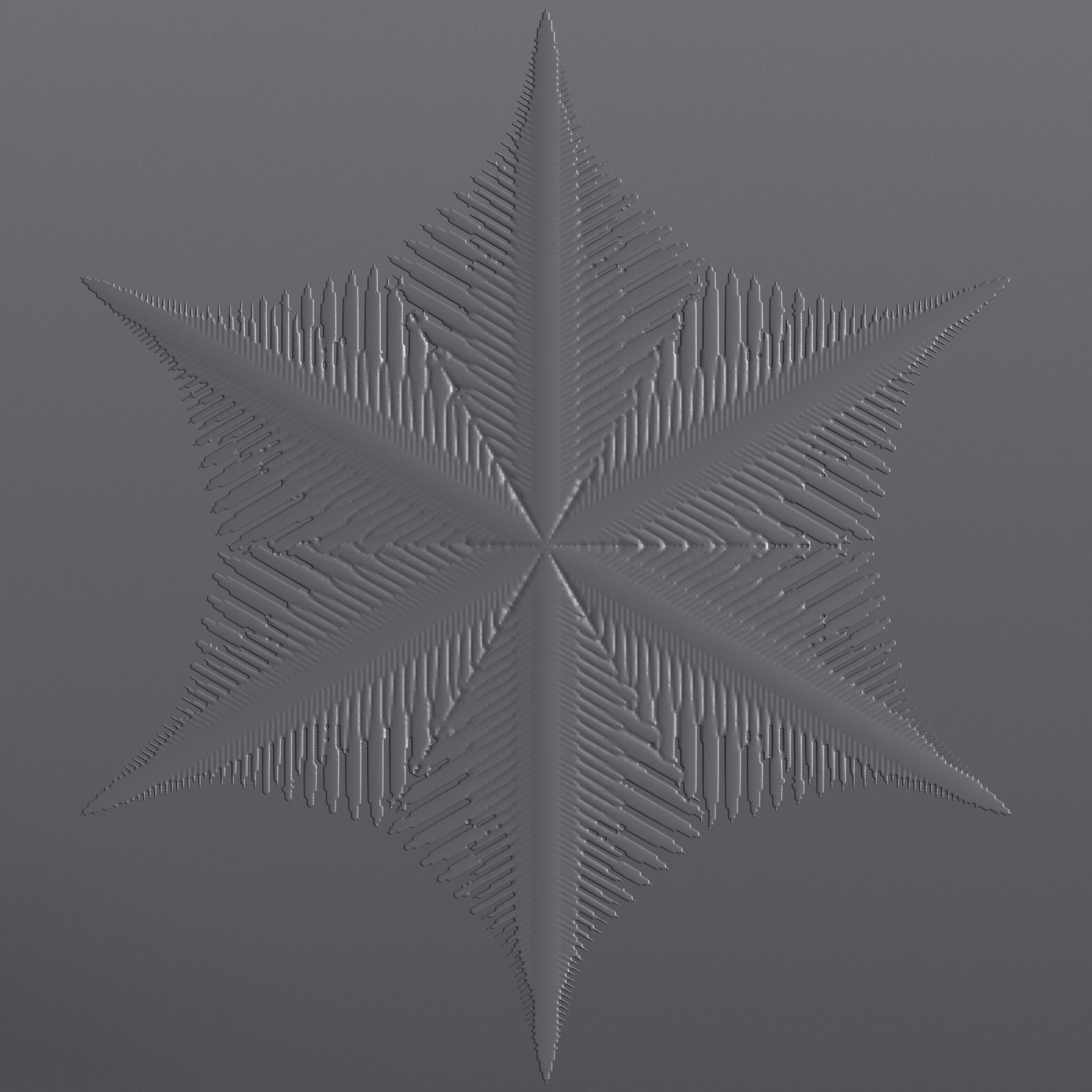 Snowflakes 3D model_131