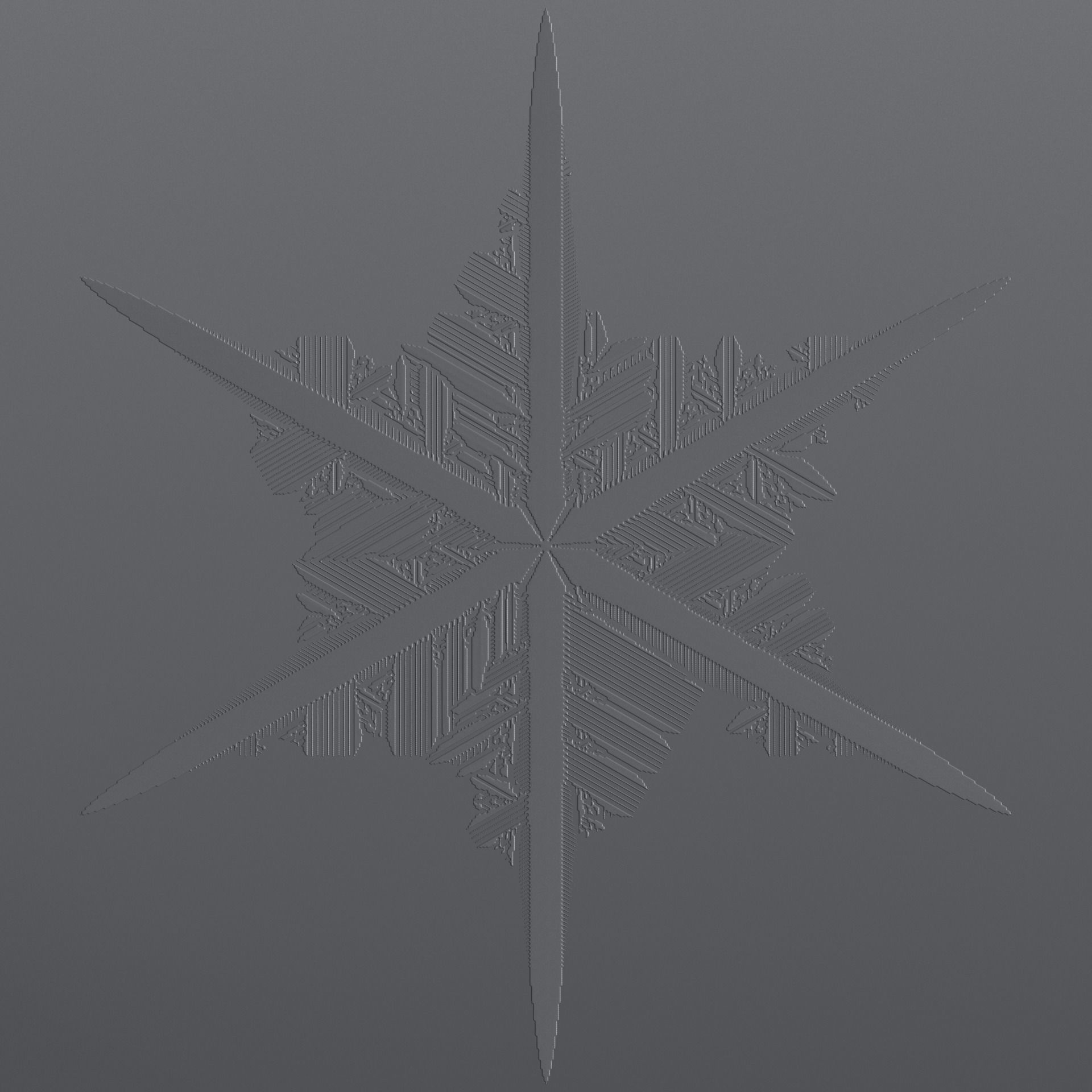 Snowflakes 3D model_140