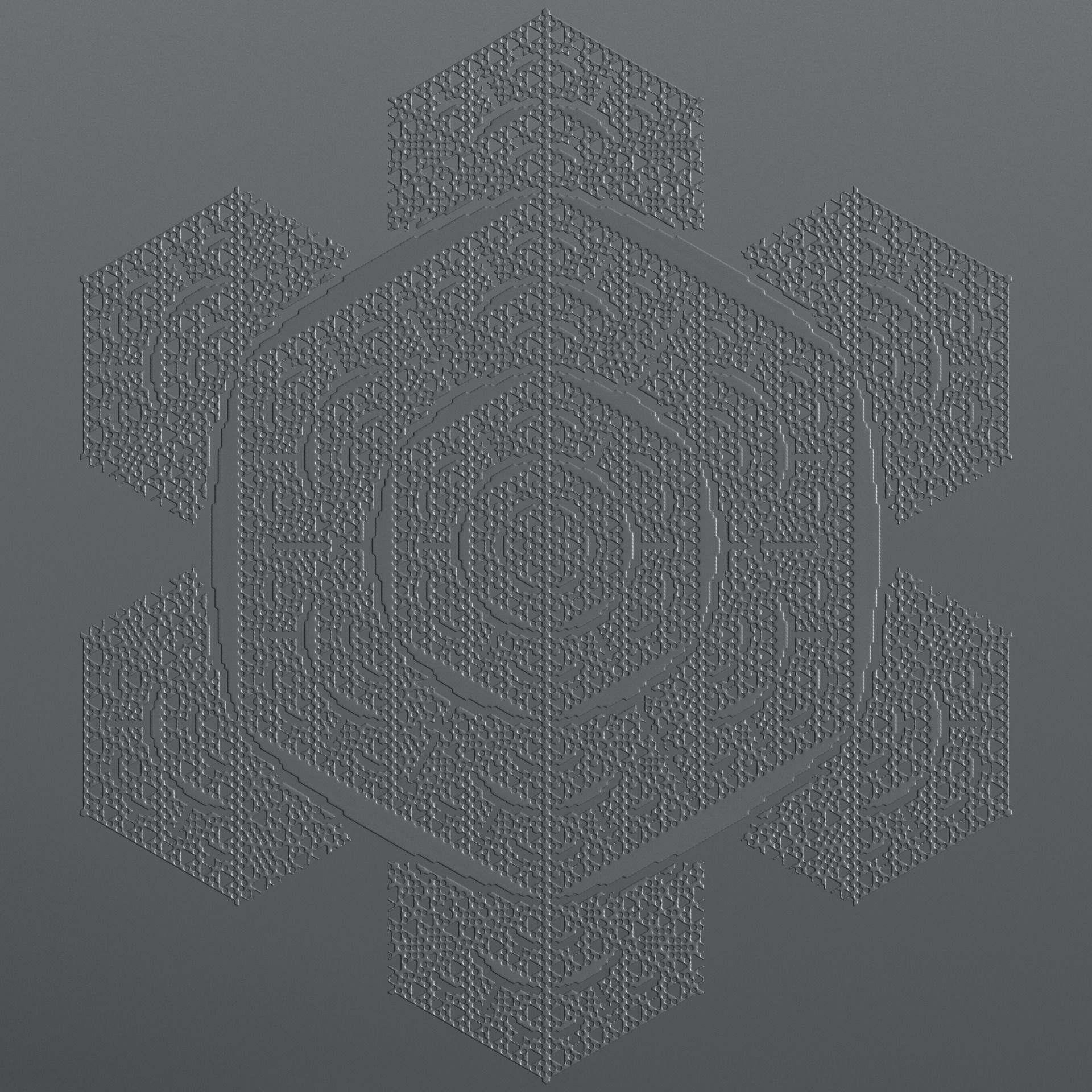 Snowflakes 3D model_145