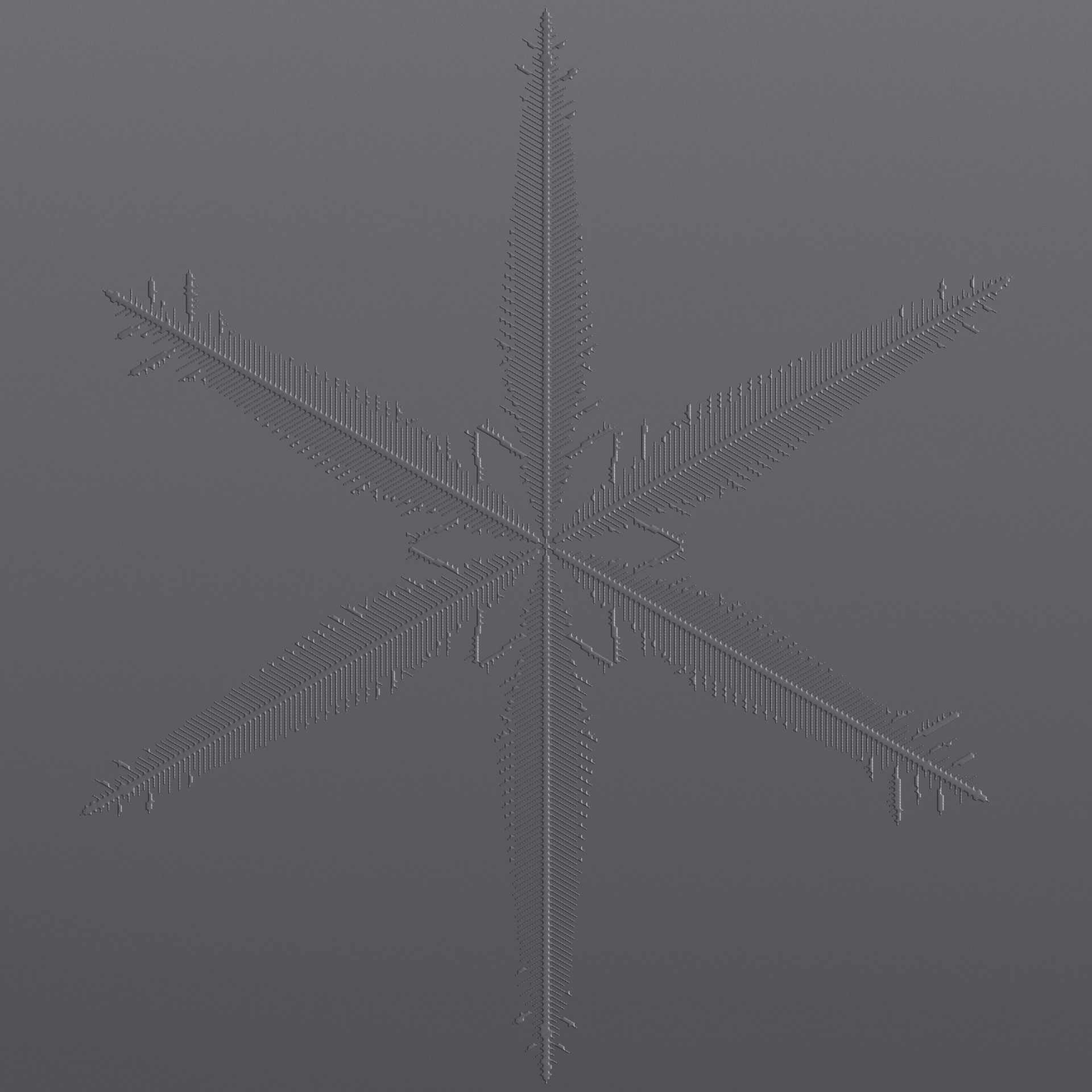 Snowflakes 3D model_118