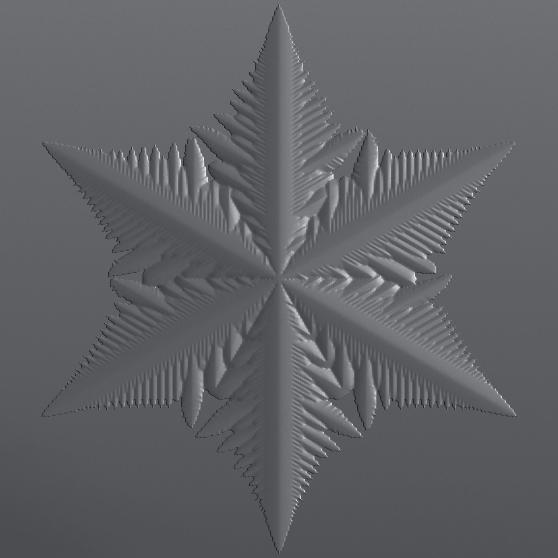 Snowflakes 3D model_116