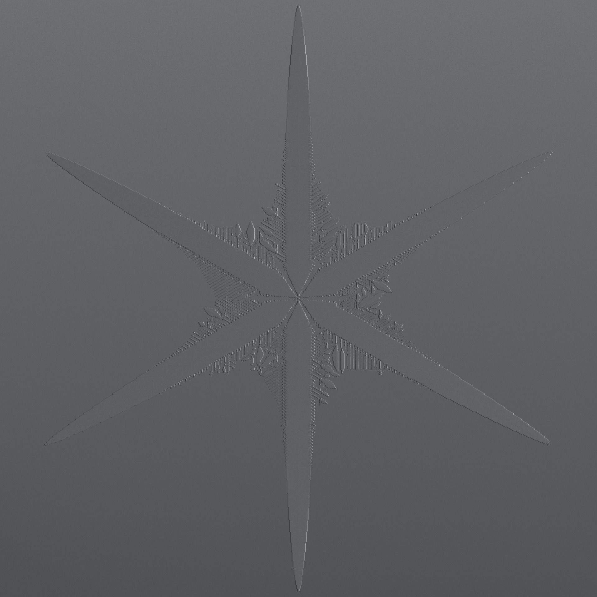 Snowflakes 3D model_138