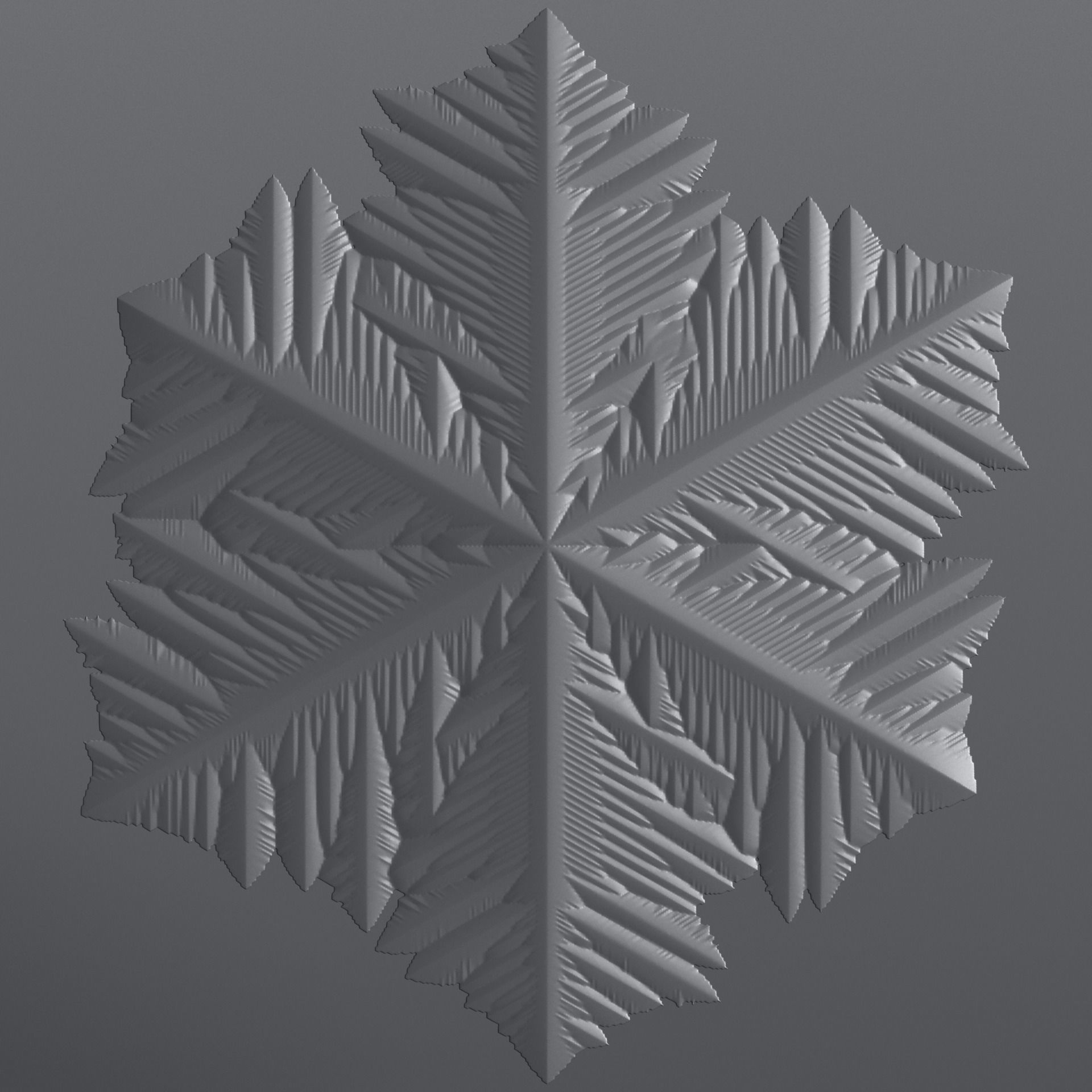 Snowflakes 3D model_106