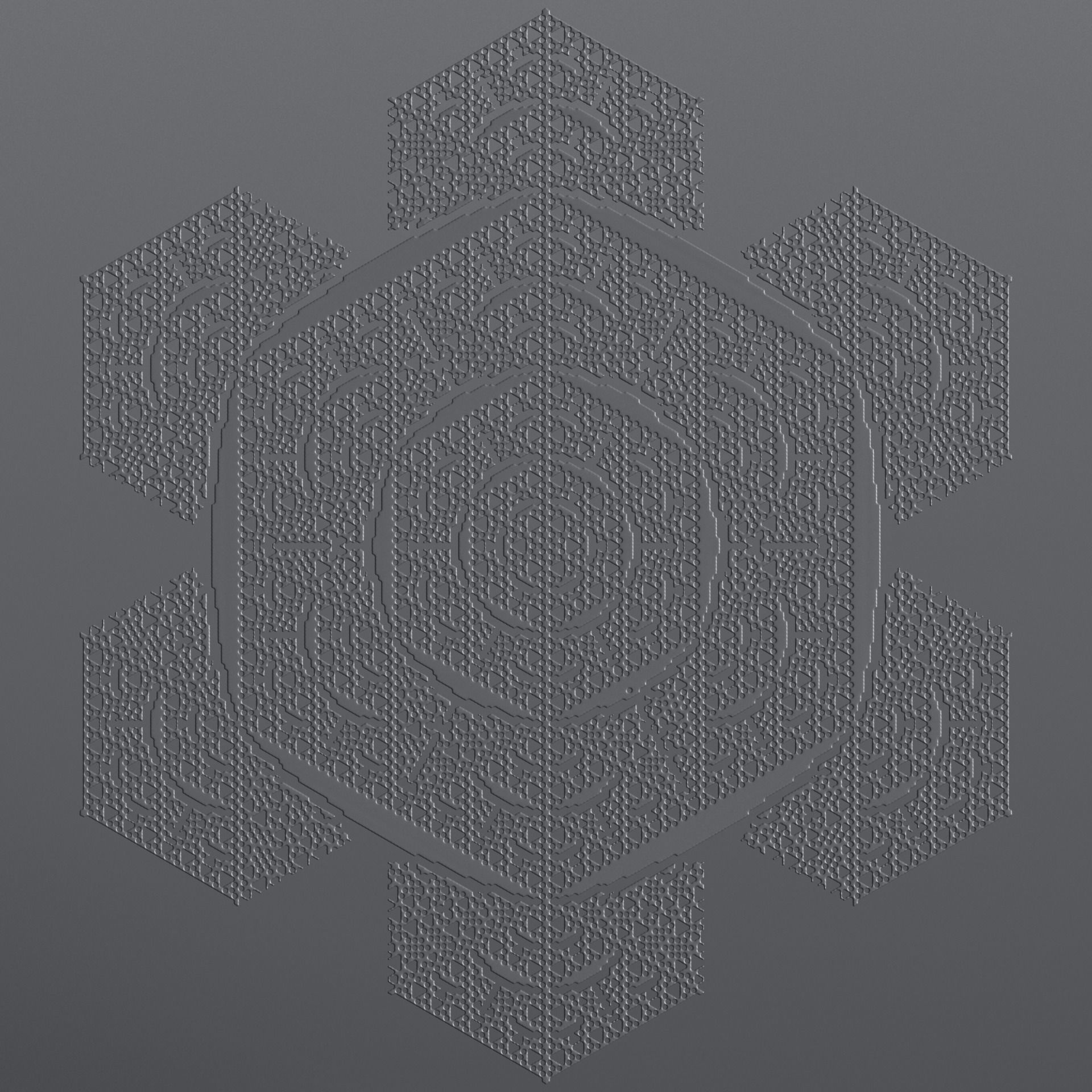 Snowflakes 3D model_144