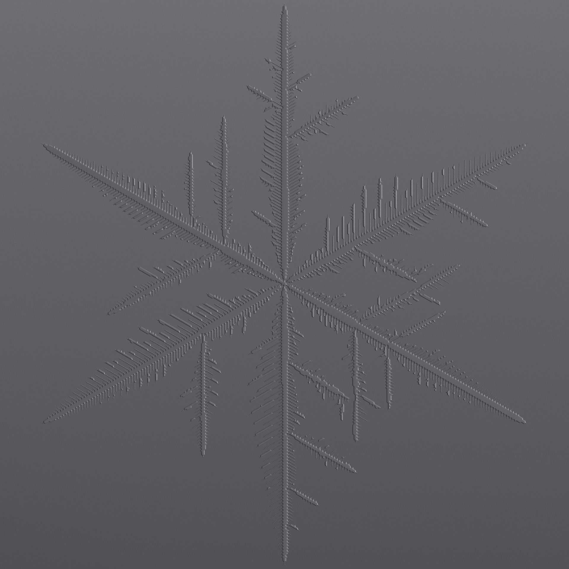 Snowflakes 3D model_114