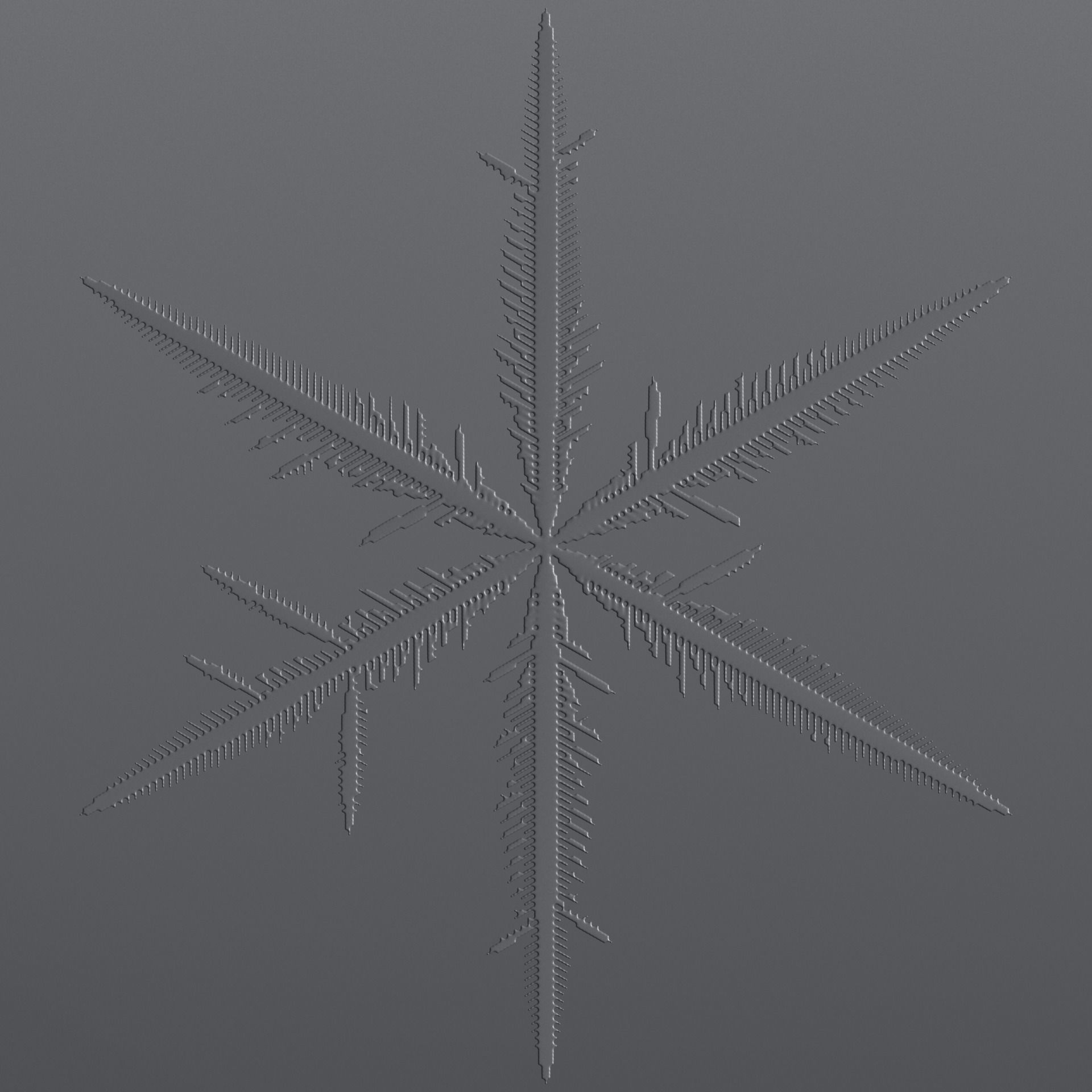 Snowflakes 3D model_111