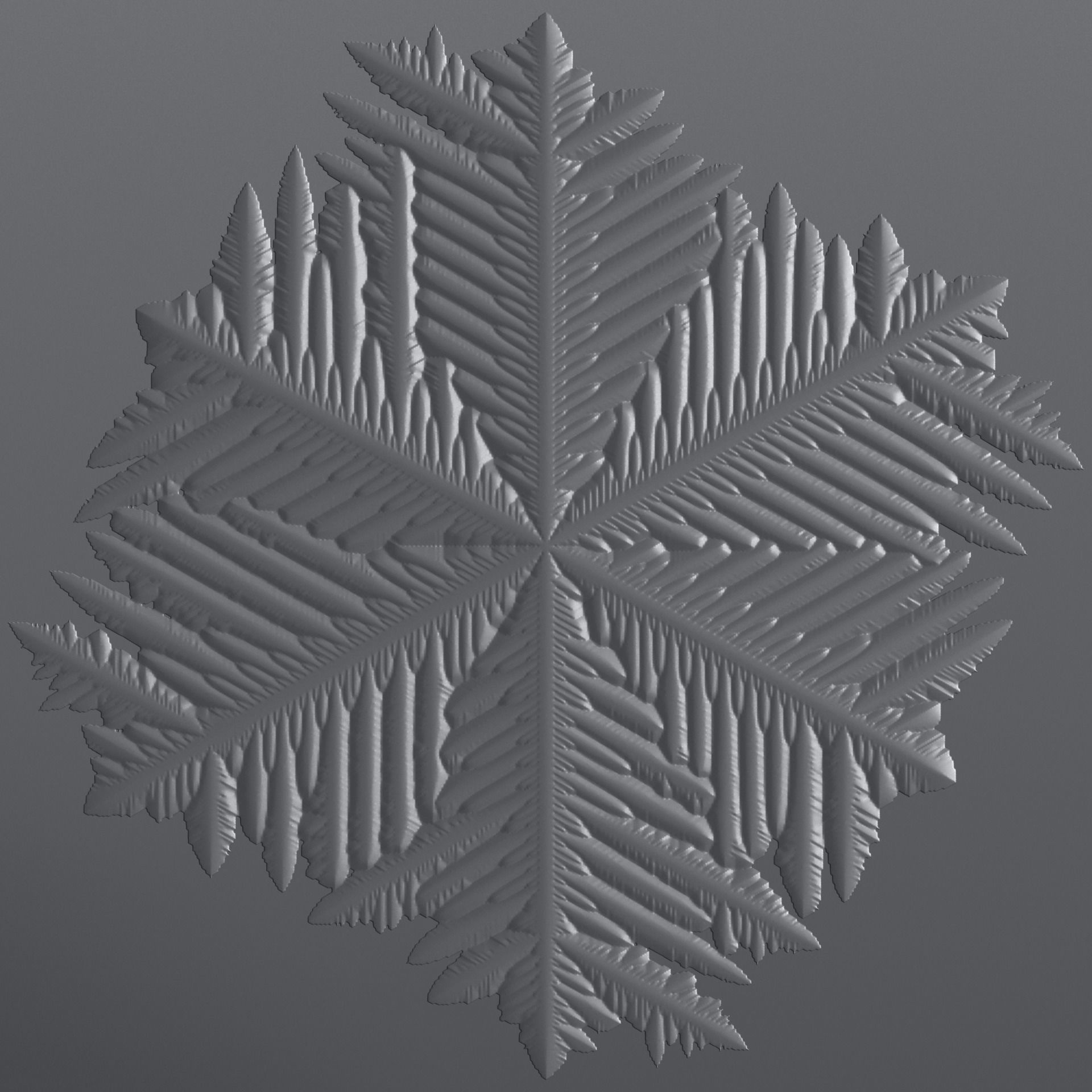 Snowflakes 3D model_117