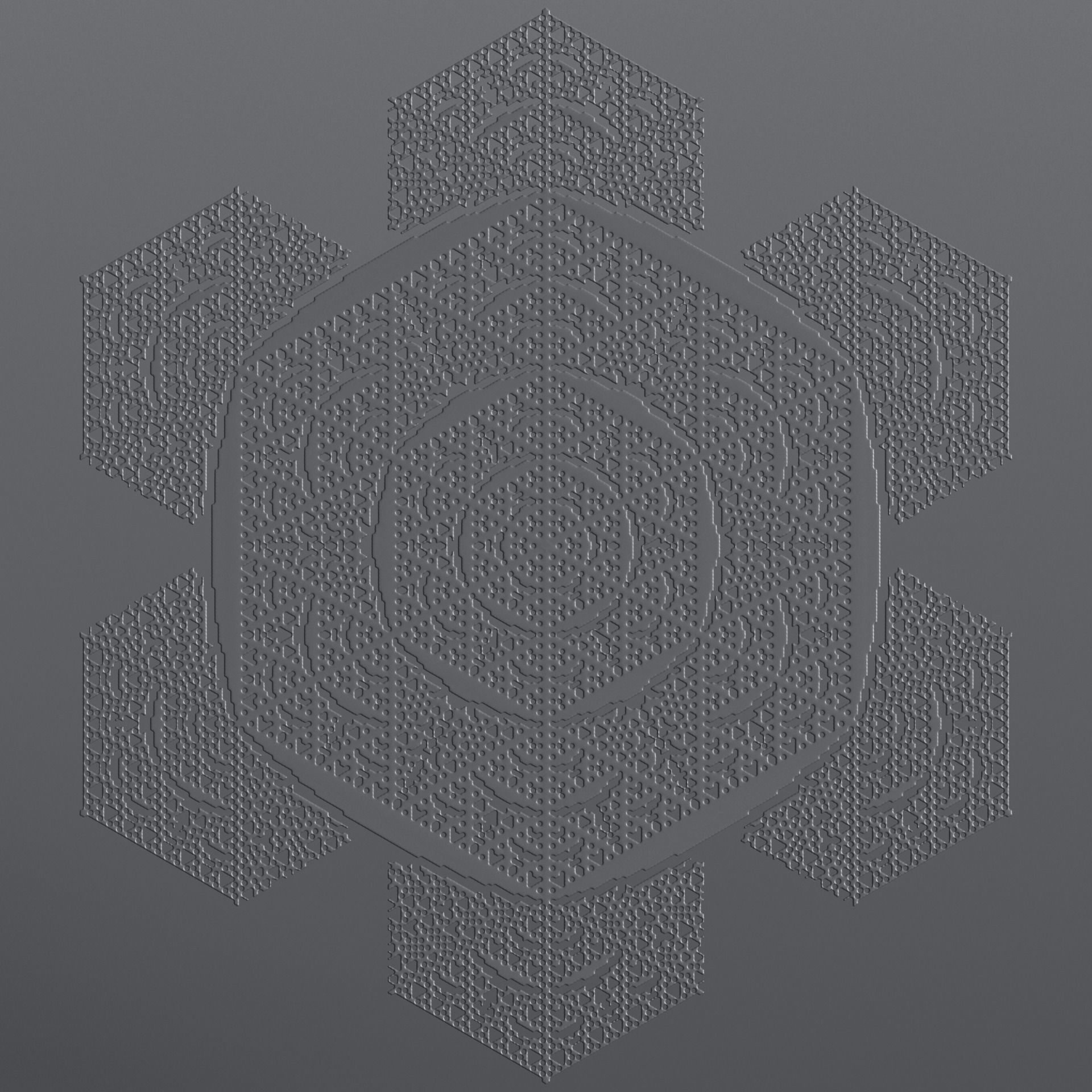 Snowflakes 3D model_146