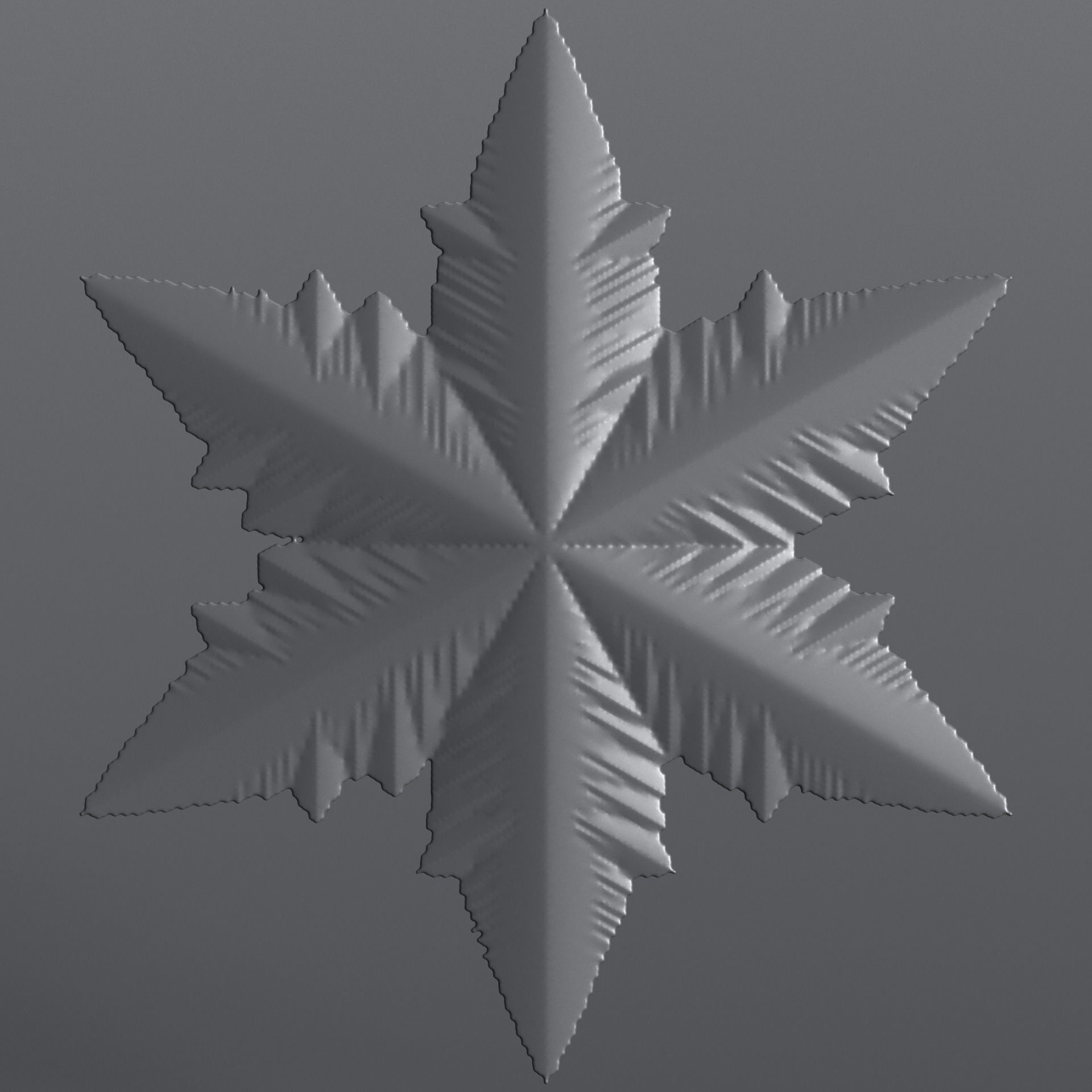 Snowflakes 3D model_102