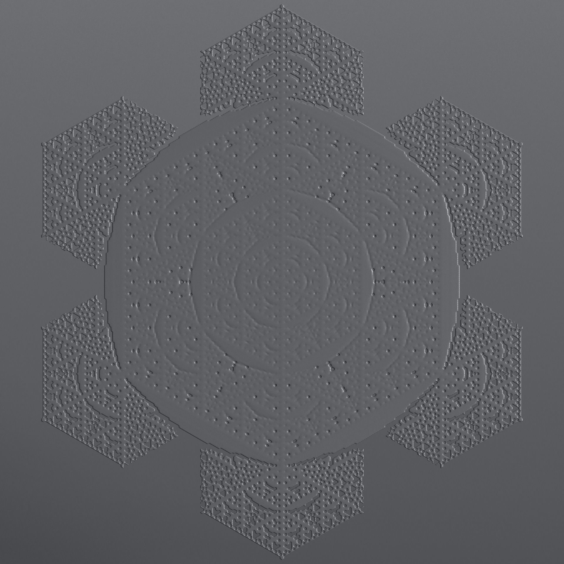 Snowflakes 3D model_147