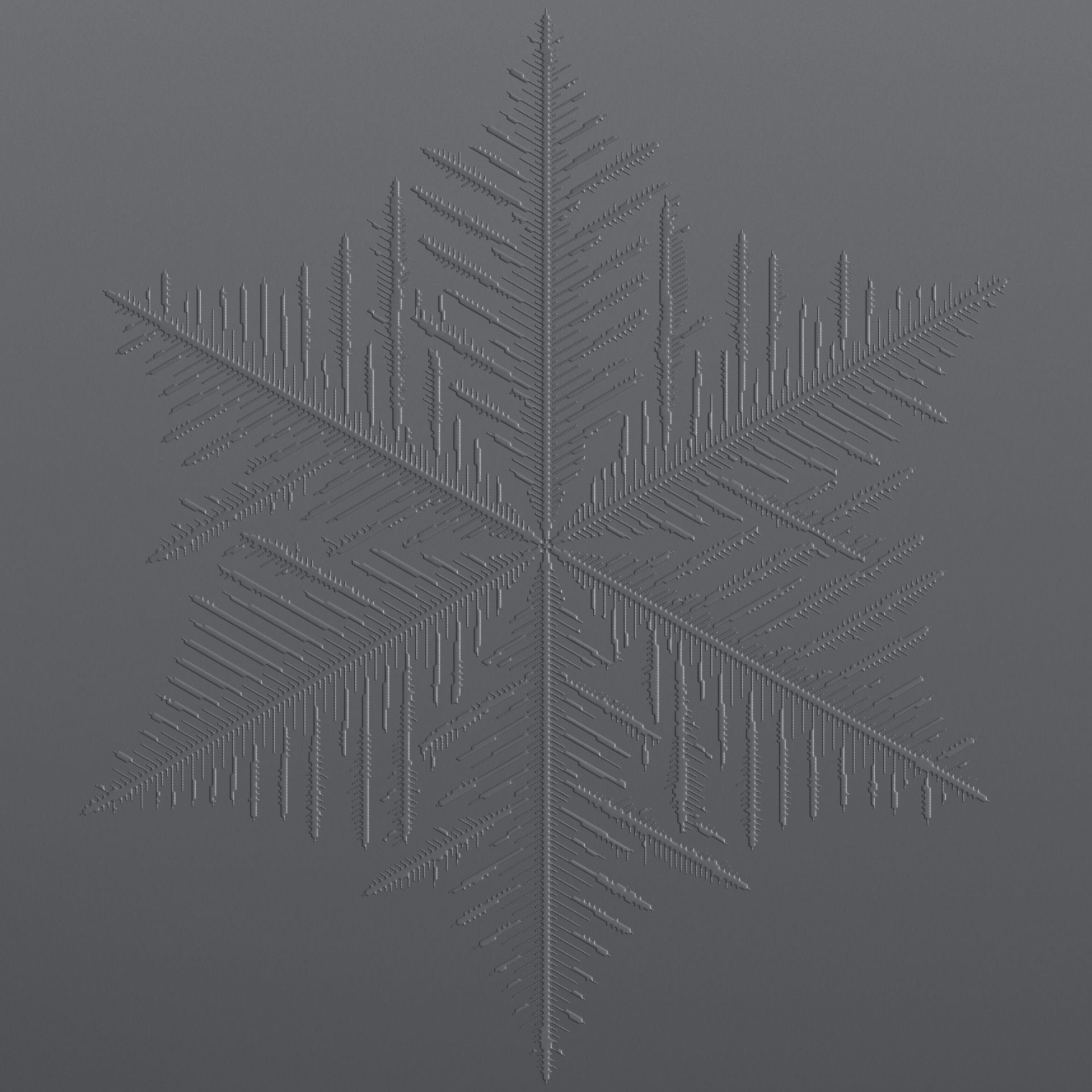 Snowflakes 3D model_119