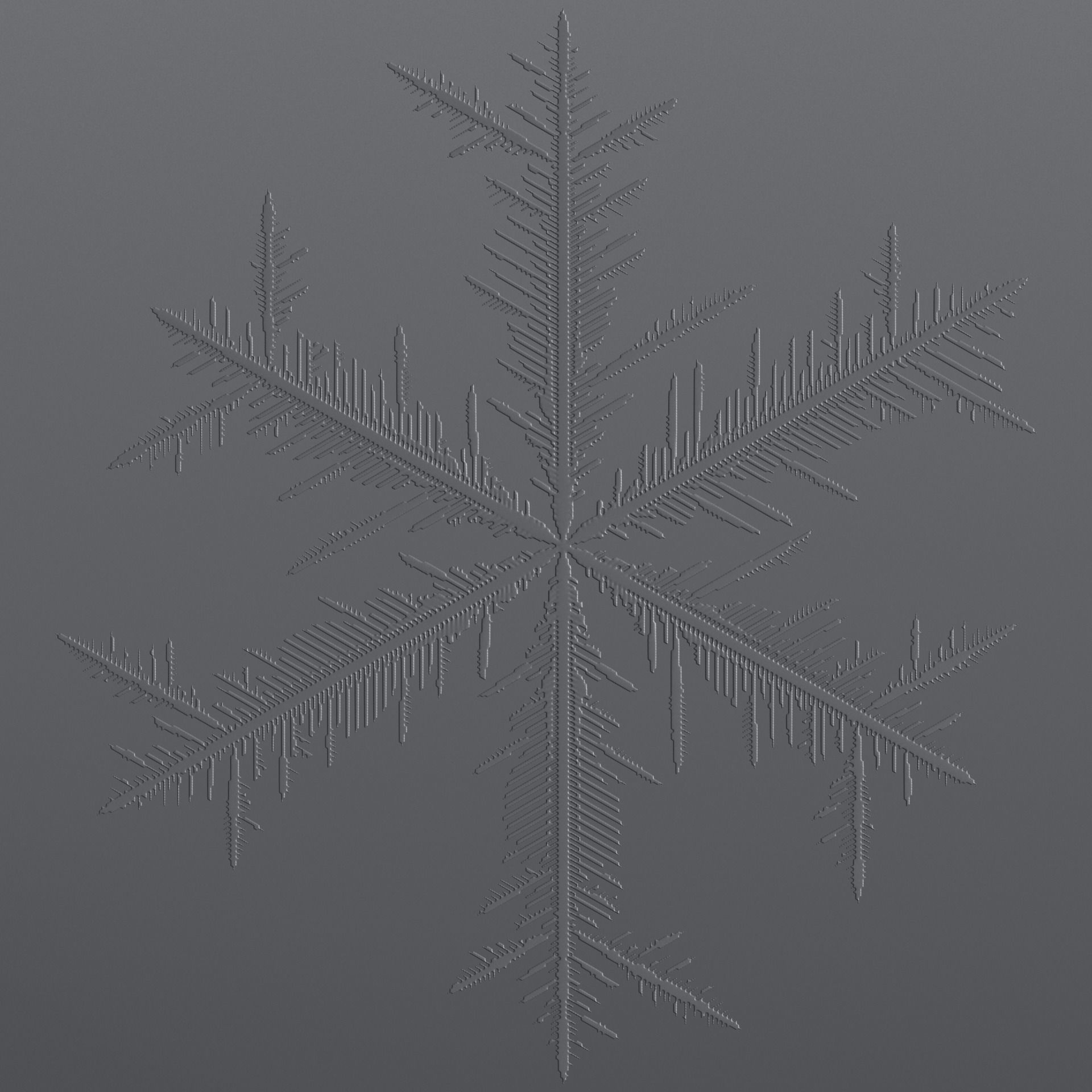 Snowflakes 3D model_109