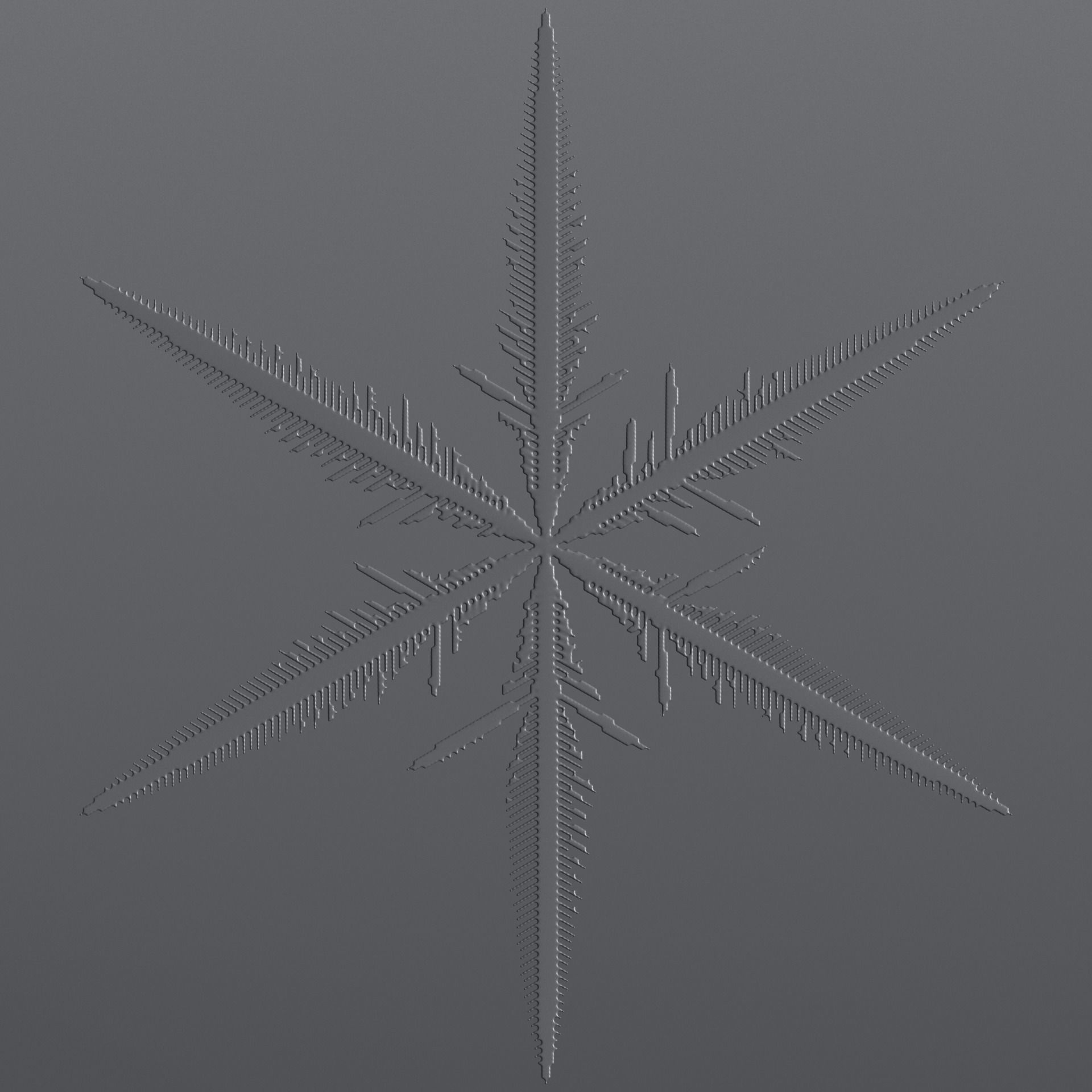 Snowflakes 3D model_110
