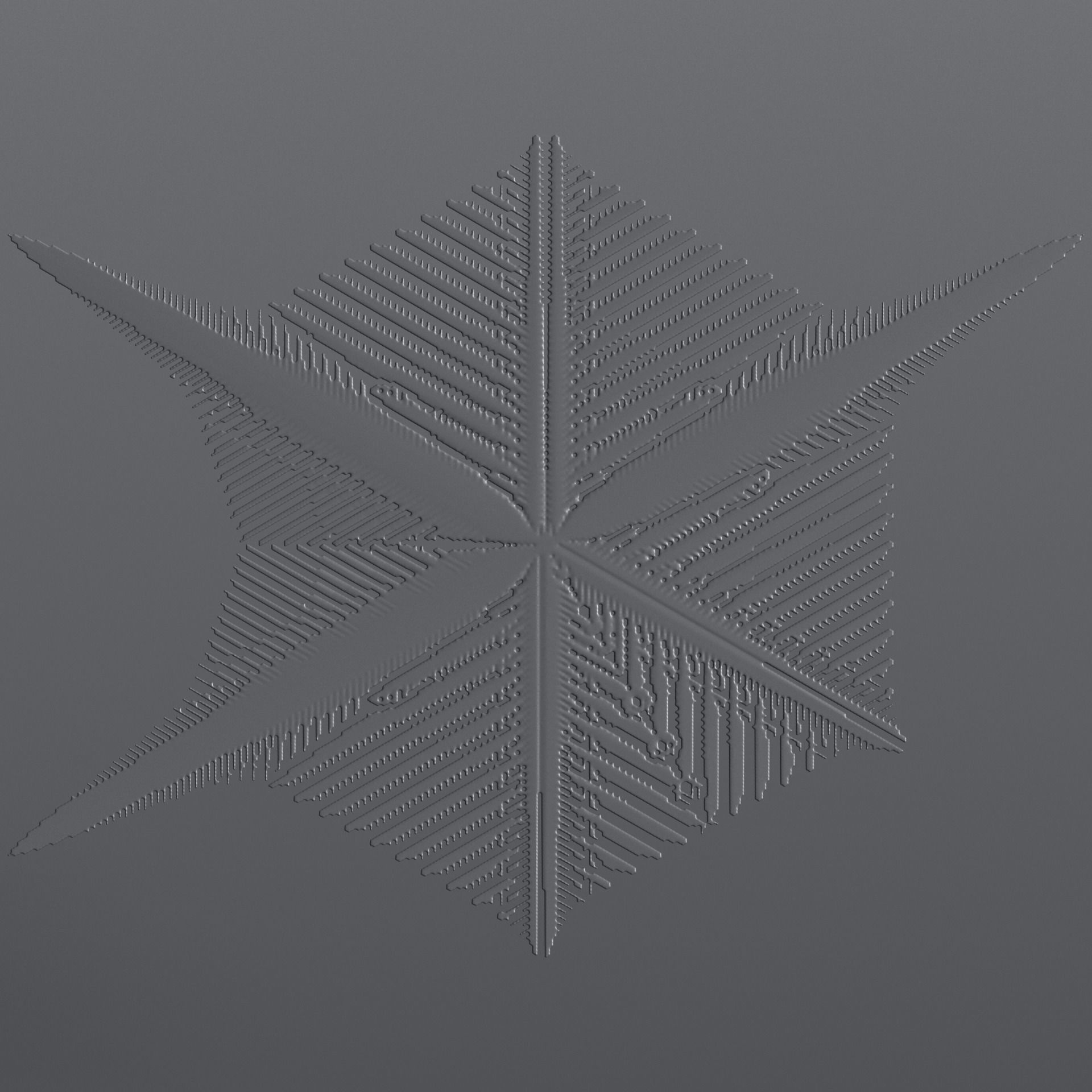 Snowflakes 3D model_137