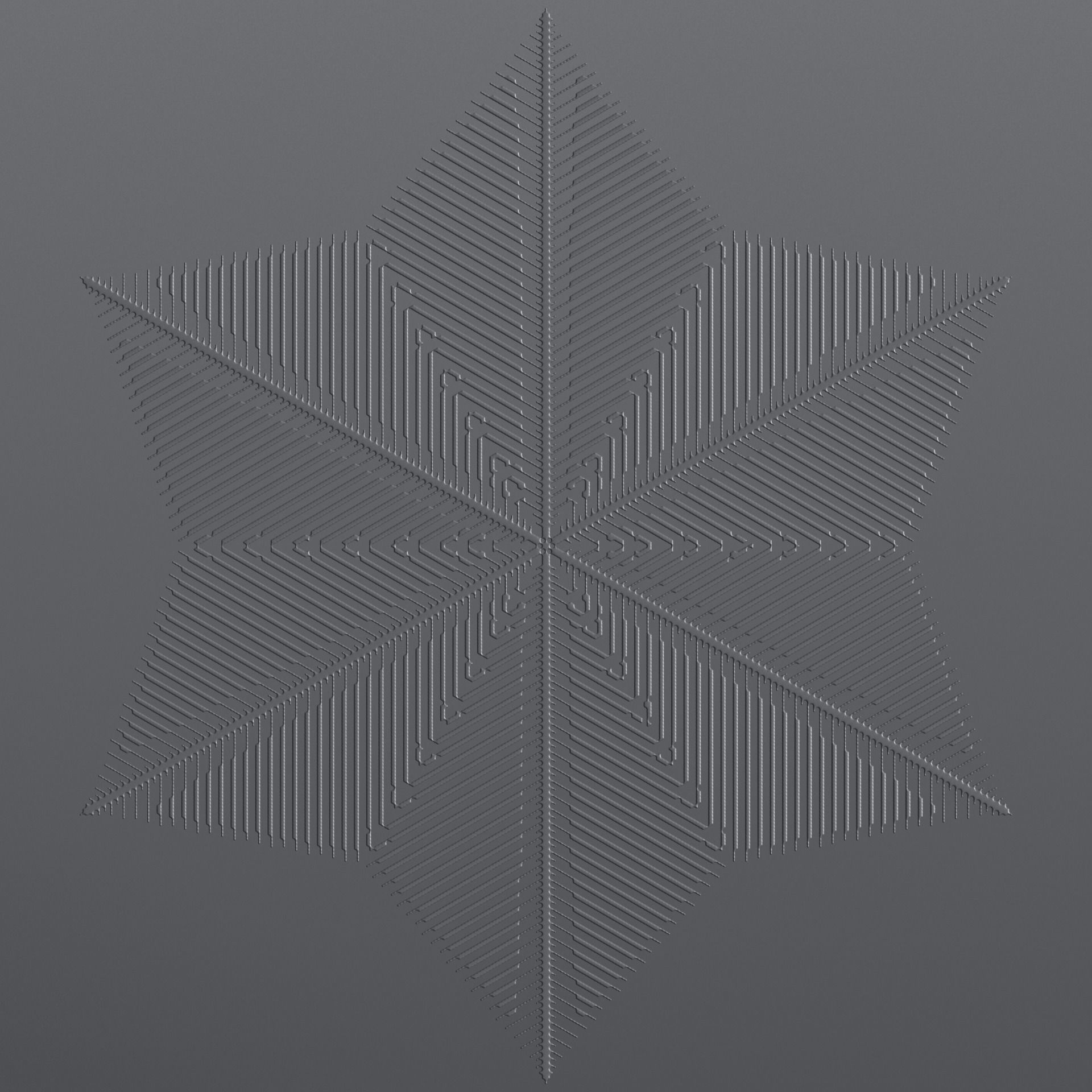 Snowflakes 3D model_129