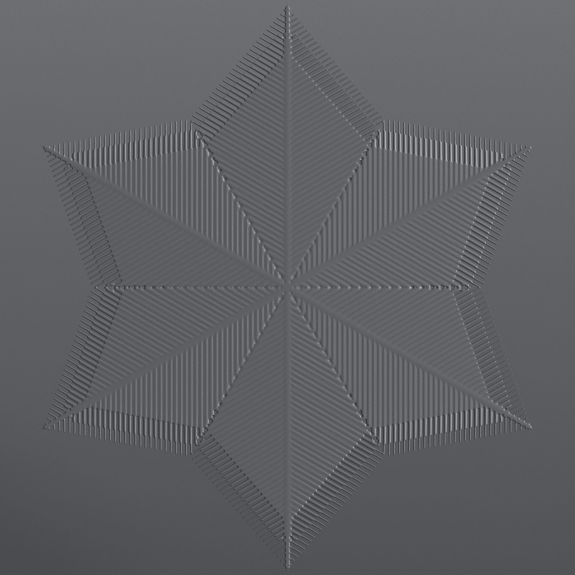 Snowflakes 3D model_136