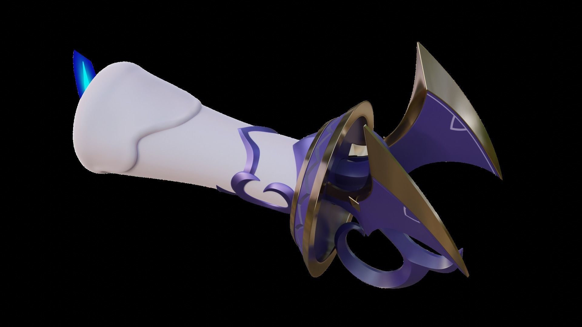 BEWITCHING MISS FORTUNE Cosplay props league of legends 3D print model_3