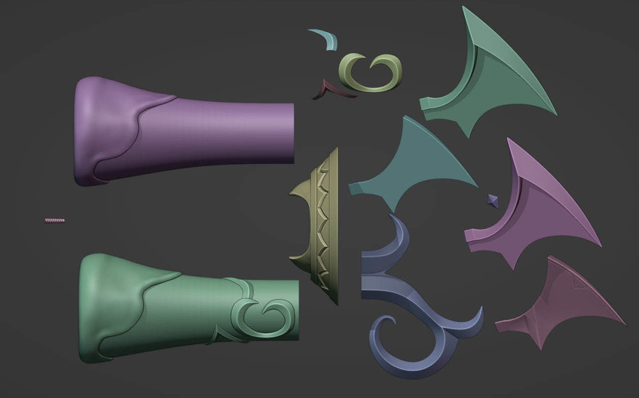 BEWITCHING MISS FORTUNE Cosplay props league of legends 3D print model_6