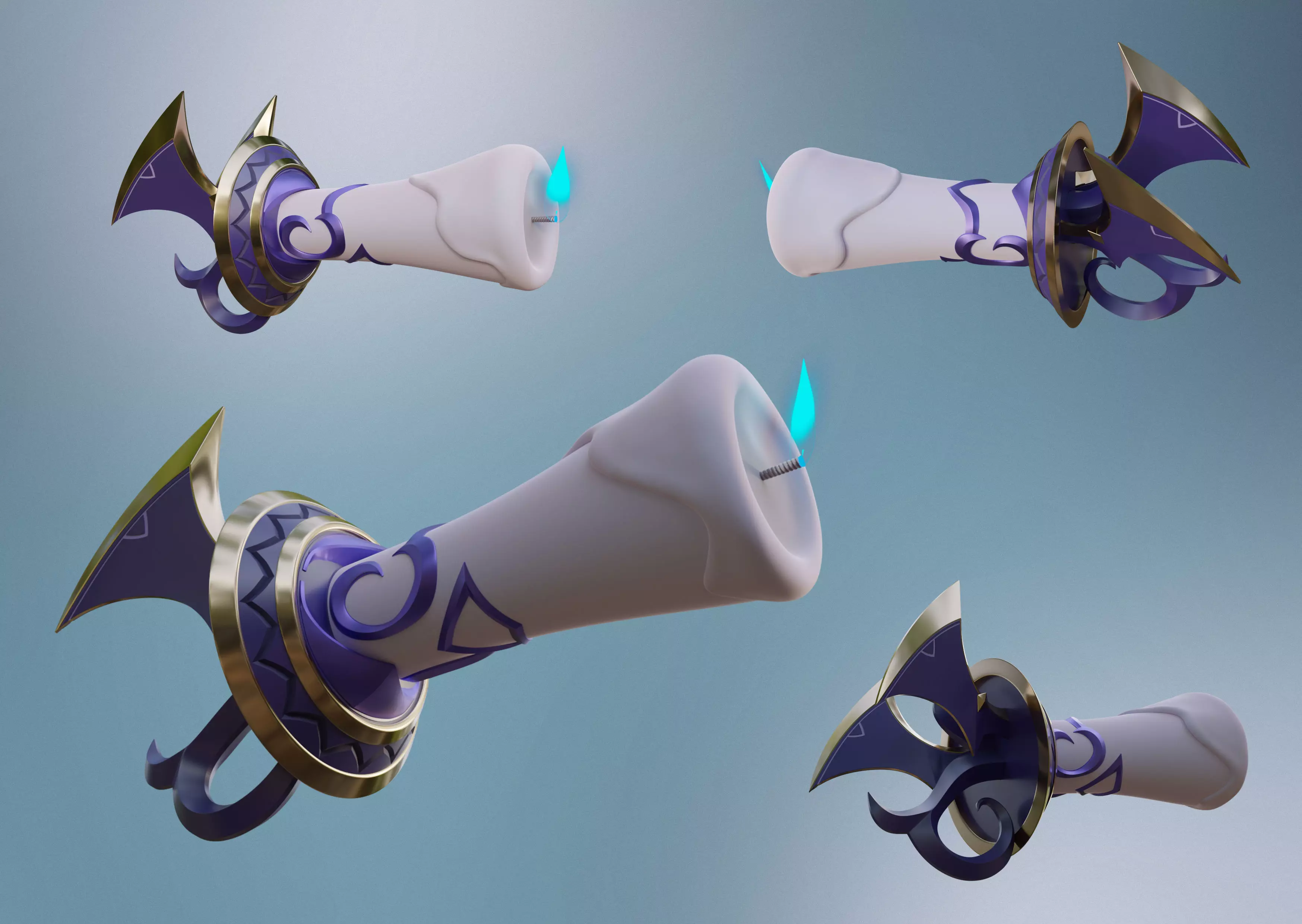 BEWITCHING MISS FORTUNE Cosplay props league of legends 3D print model_0