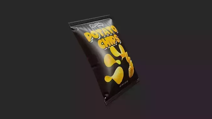 Potato Chips Bag - Tutorial Included 