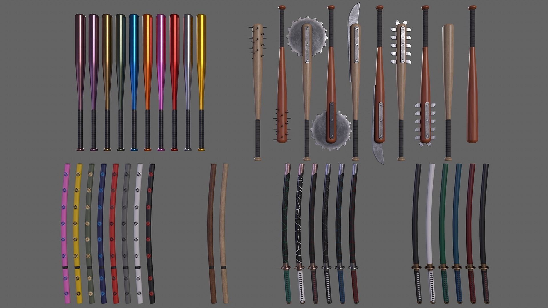 PBR Game Ready Collection - 40 Models _40