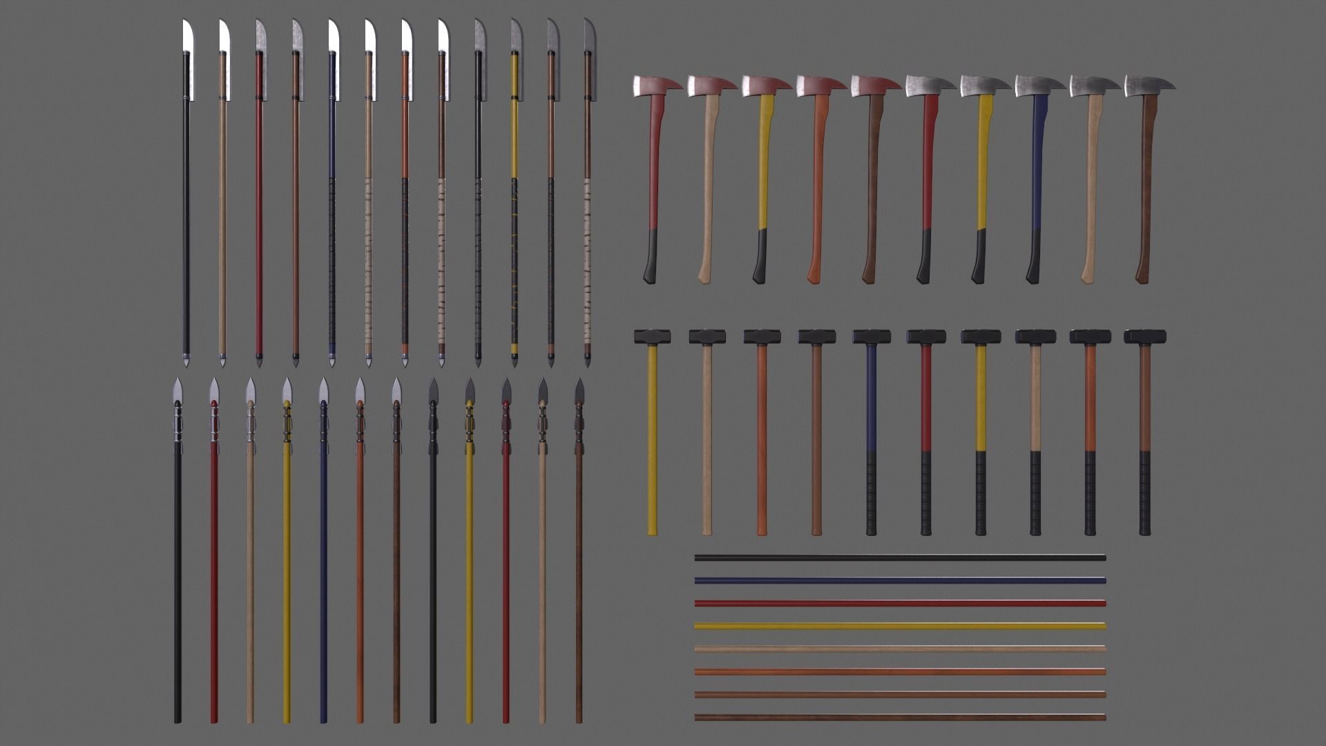 PBR Game Ready Collection - 40 Models _42