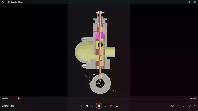 Engine air starting Marine parts