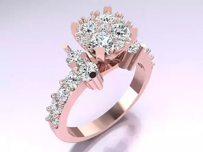 Diamond Ring - Womens Rings - N3813