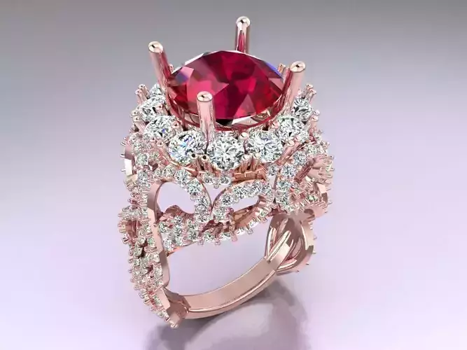 Diamond Ring - Womens Rings - N3879