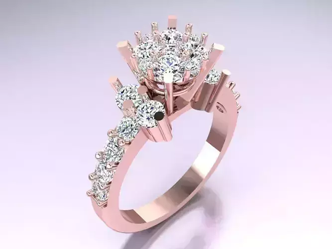 Diamond Ring - Womens Rings - N3976