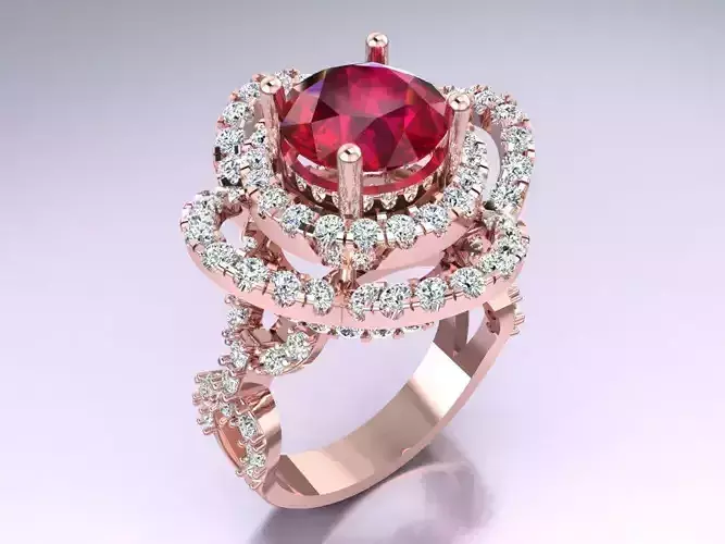 Diamond Ring - Womens Rings - N3036