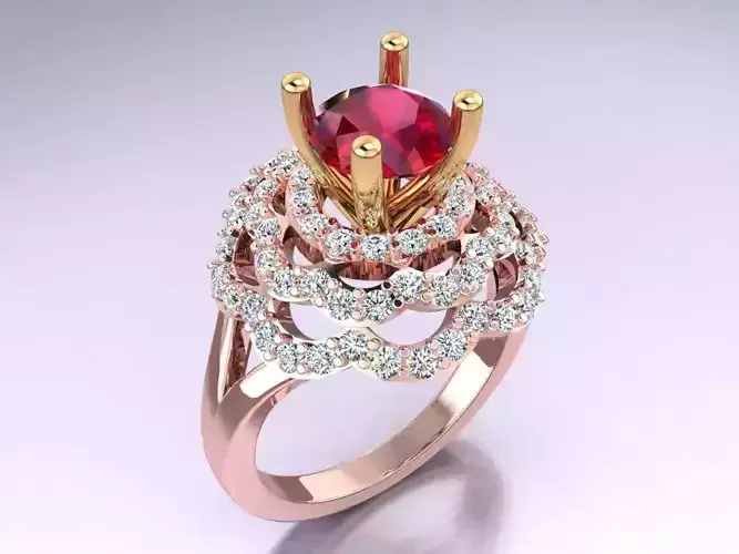 Diamond Ring - Womens Rings - N4349