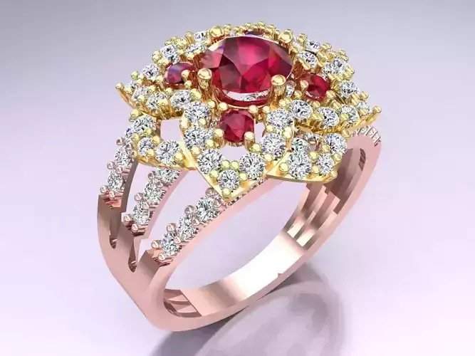 Diamond Ring - Womens Rings - N6253